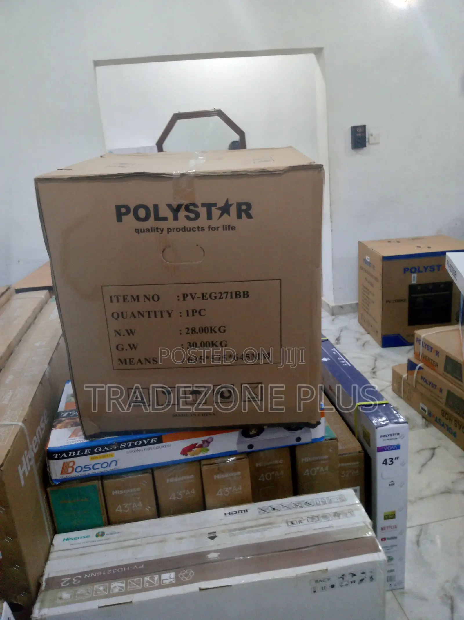 Polystar 65ltrs Inbuilt Oven Pv-Eg231bb