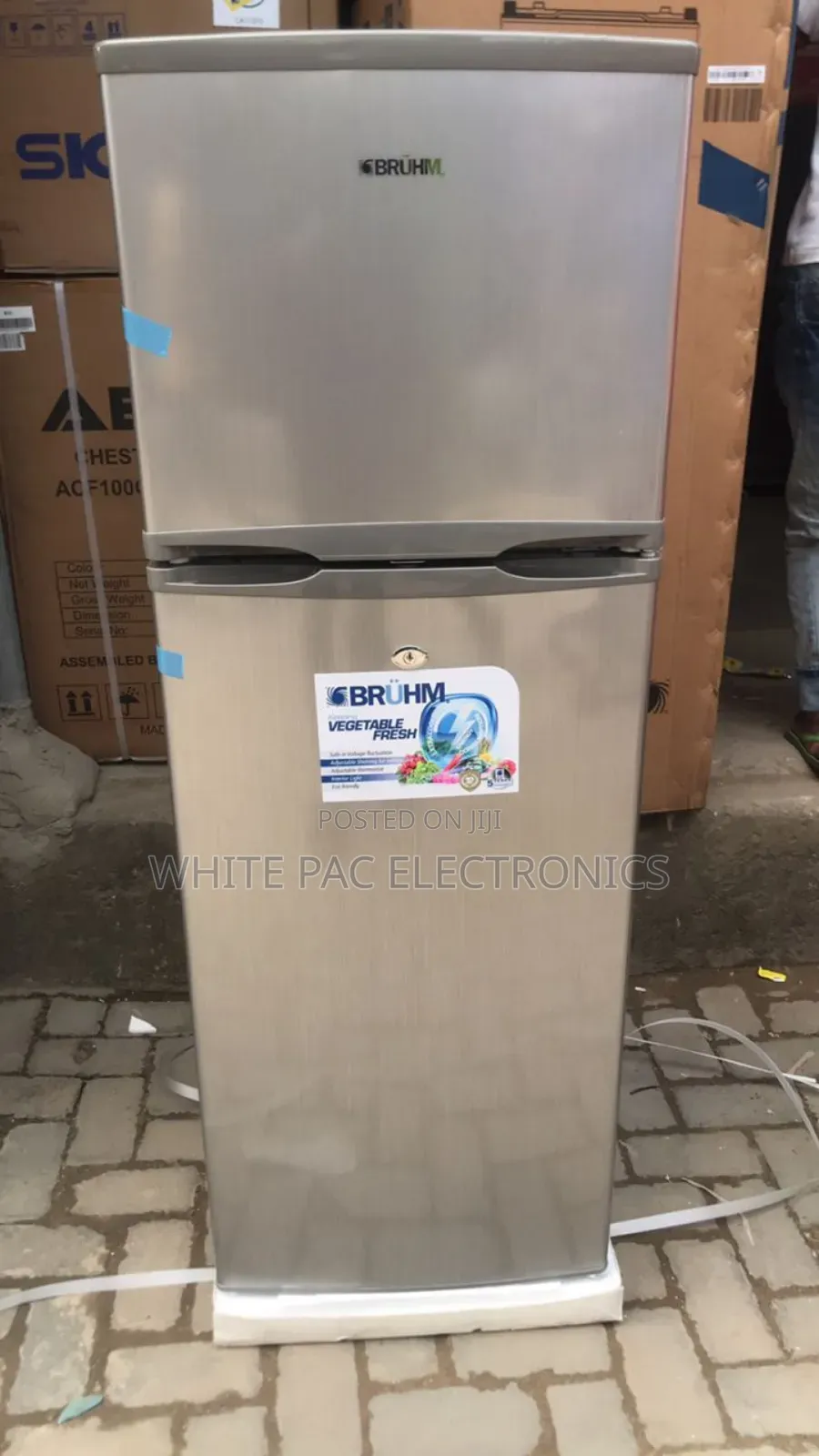 Brand New >Bruhm Double Door 225litre >Faster Cooling > A++