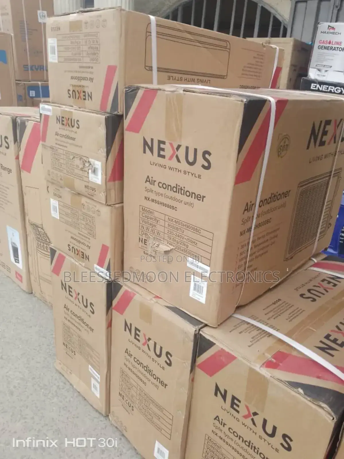 Nexus Inverter Split Air Conditioner 1hp 3 Yrs Warranty