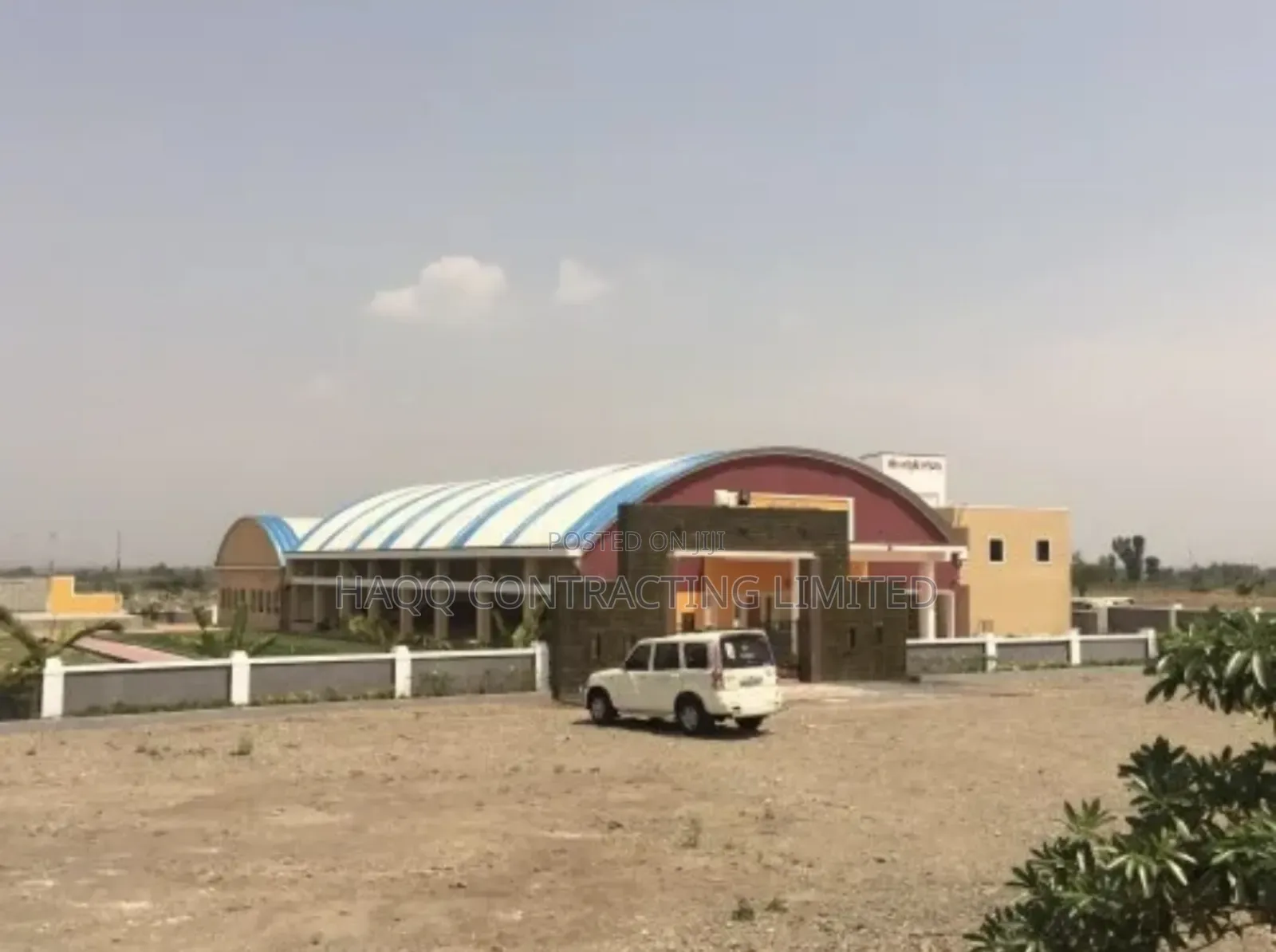 Curved Roofing Warehouse Construction/Steel Fabrication