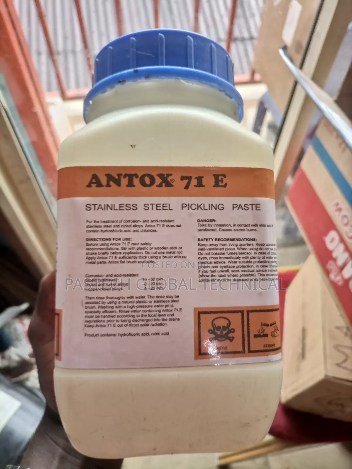 Antox 71 E Stainless Steel Pickling Paste (2kg)