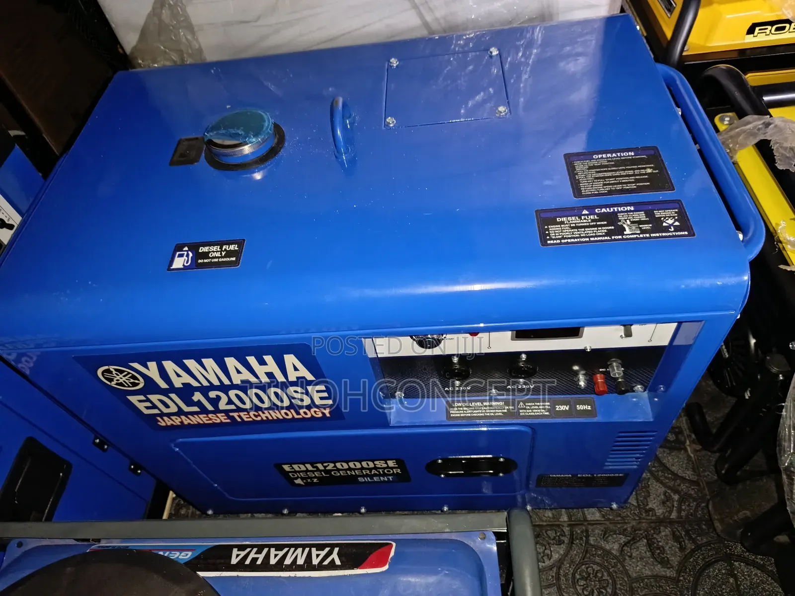 Yamaha Diesel Generator 10 KVA With 3 Years Warranty