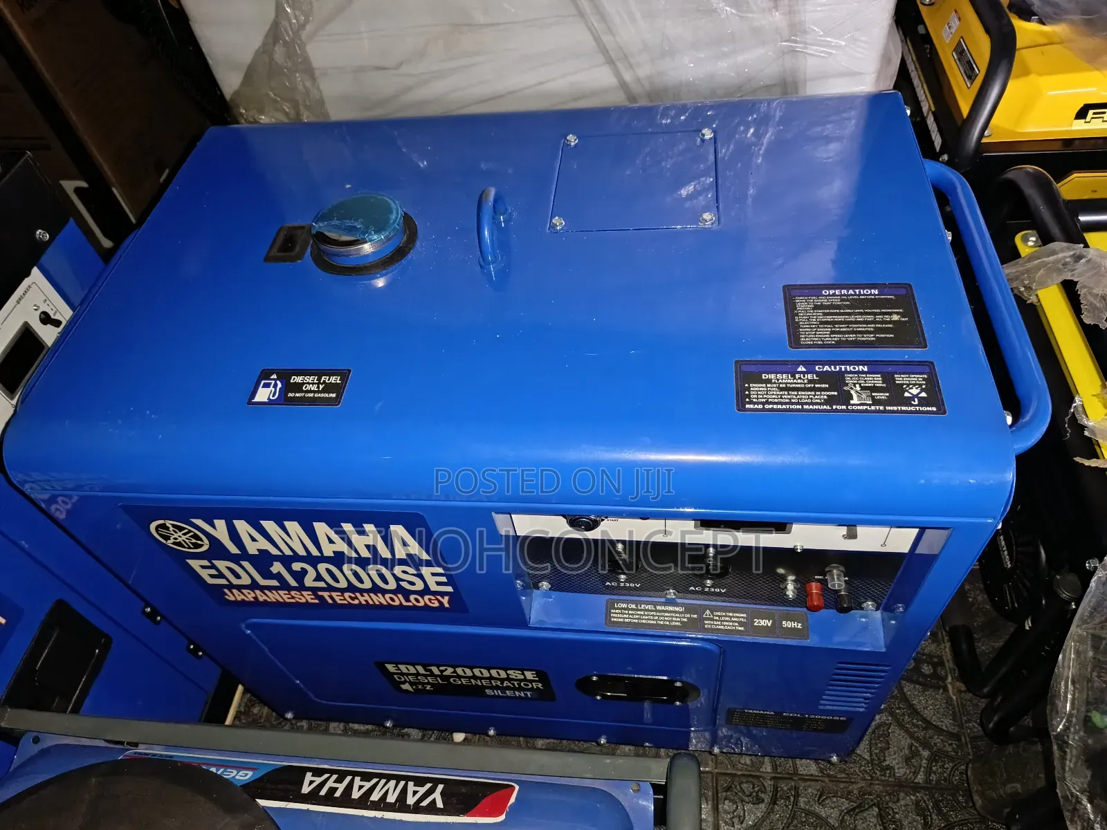 Yamaha Diesel Generator 10 KVA With 3 Years Warranty