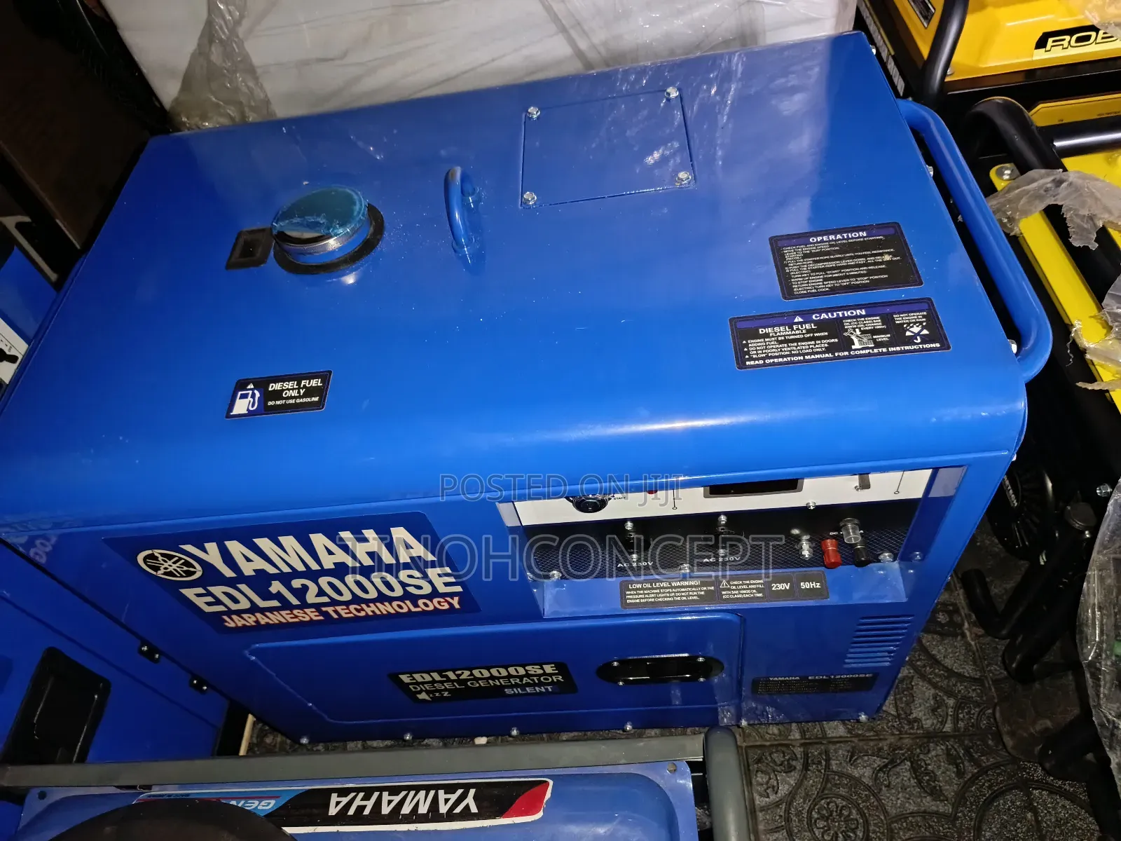 Yamaha Diesel Generator 10 KVA With 3 Years Warranty