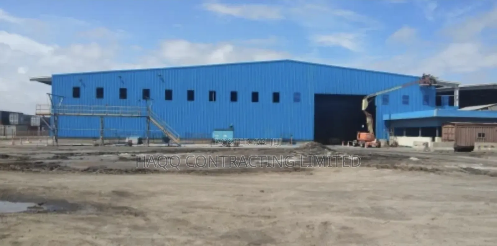 Prefab Warehouse Steel Construction, Steel Fabrication