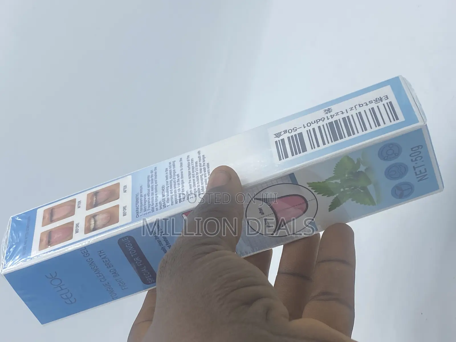Tongue Cleansing Gel Fight Bad Breath