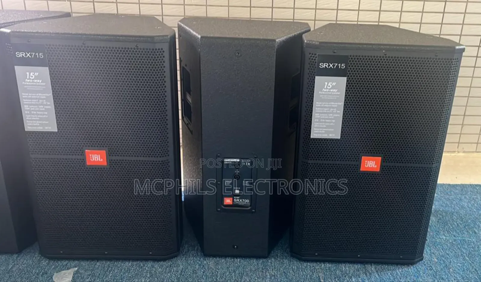 JBL Acoustic 15 Inches Speaker SRX-715
