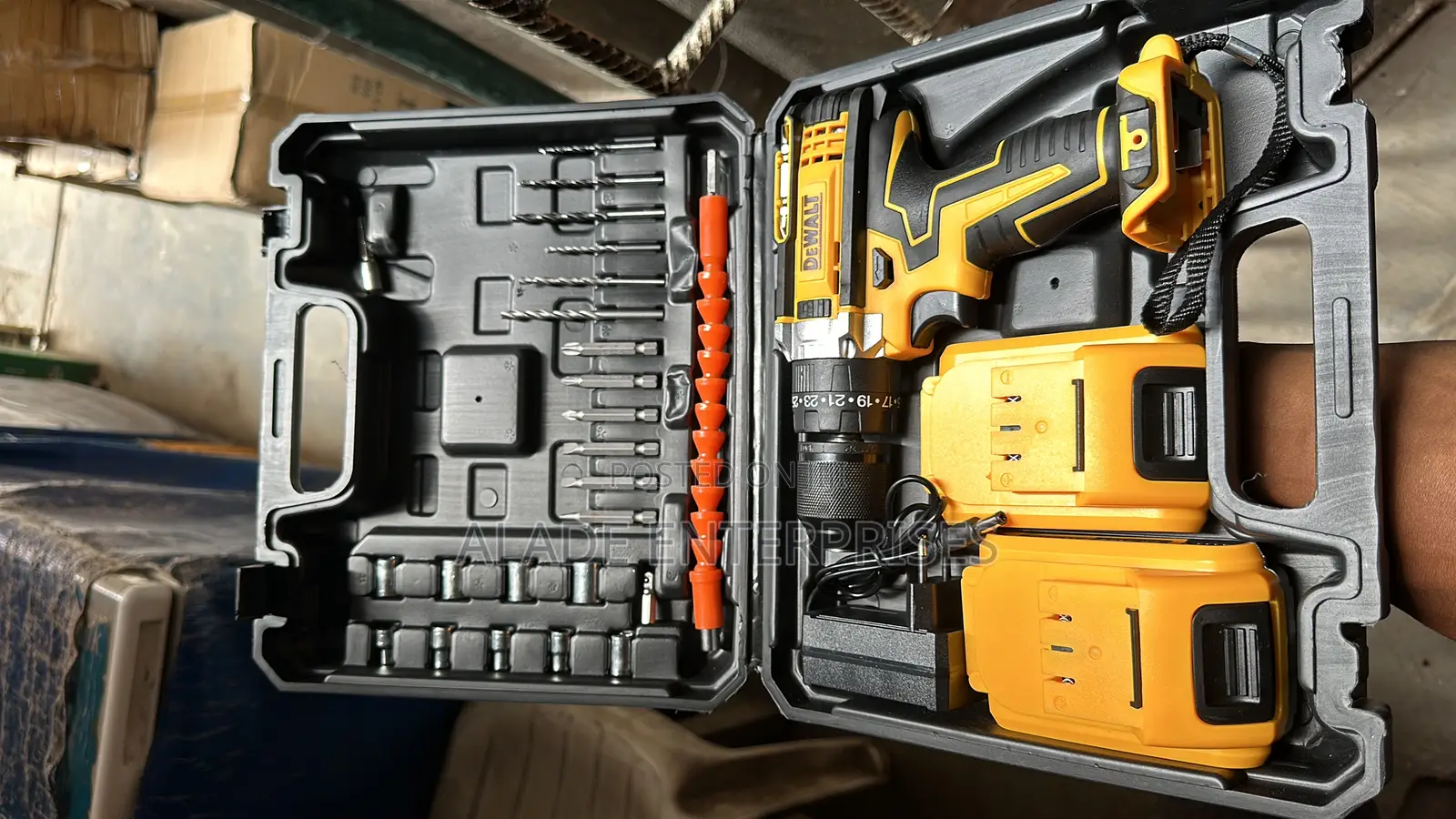 Dewalt Iron Chuck Impact Cordless Drill 48V