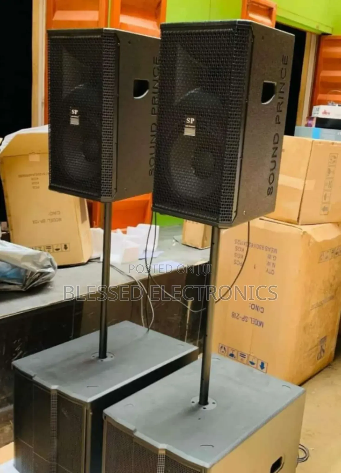 Soundprince Prefessional Hanging Speakers 15"