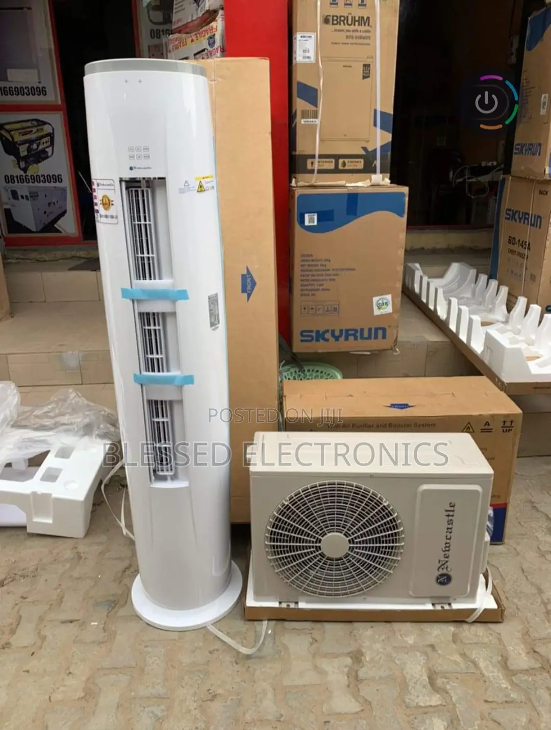 Newcastle Inverter Standing Ac, 2tonnes