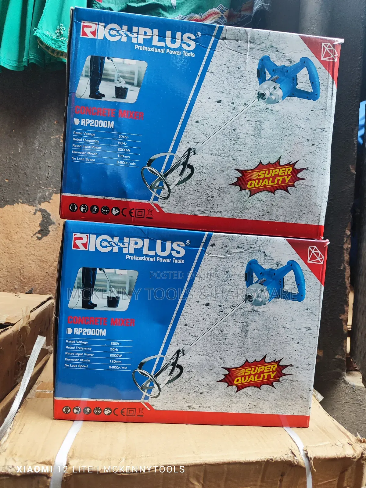 Rich Plus Paint Mixer Machine 2000w