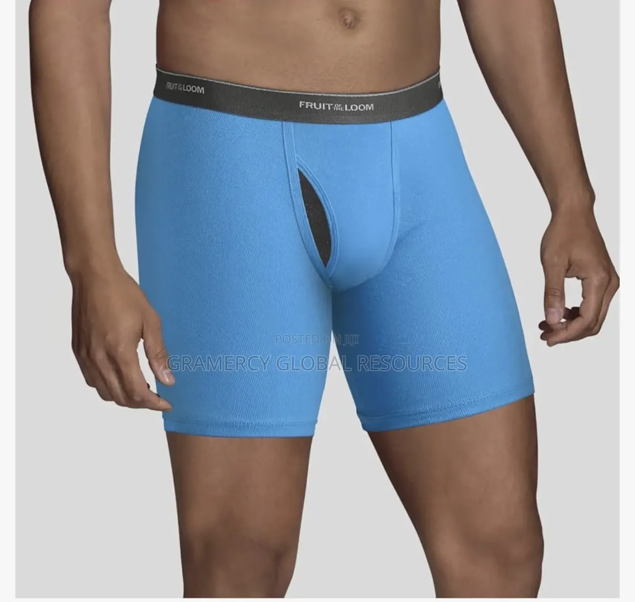 5-in-1 Men Fruit of Loom Boxer Briefs Men Cotton/Breathable