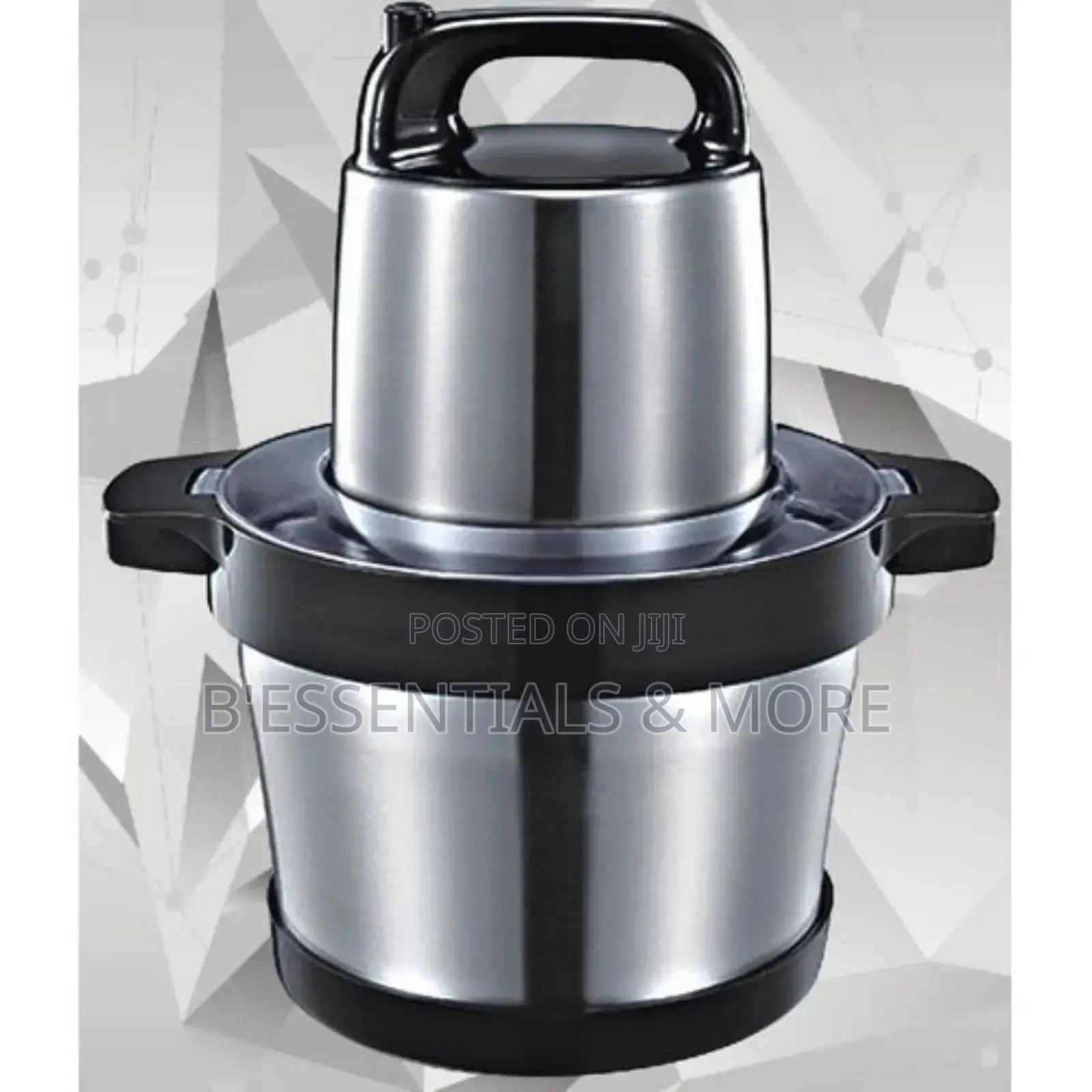 6litres Stainless Steel Food Processor and Yam Pounder