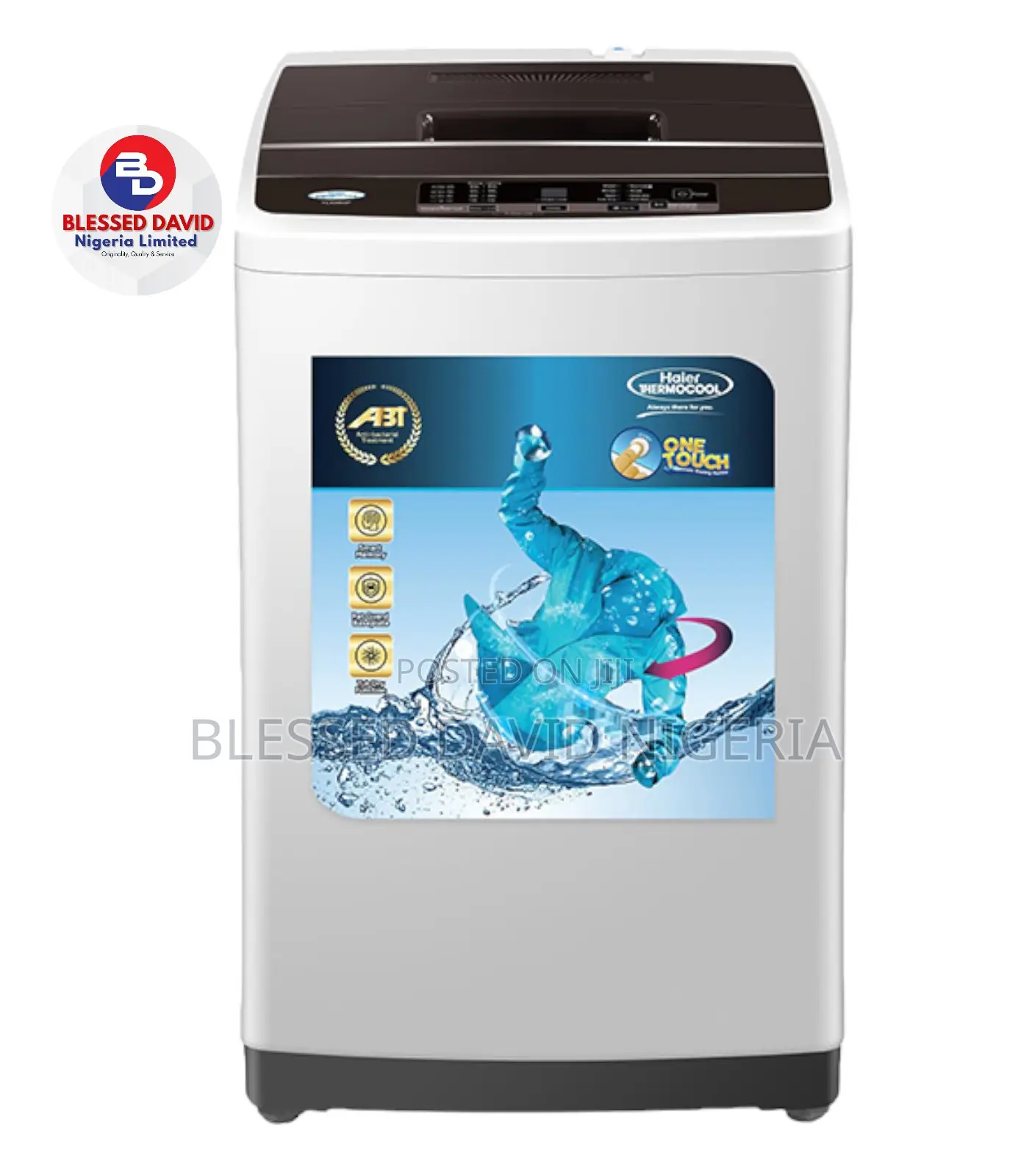 Haier Thermocool 8KG Top Loader Automatic Washing Machine