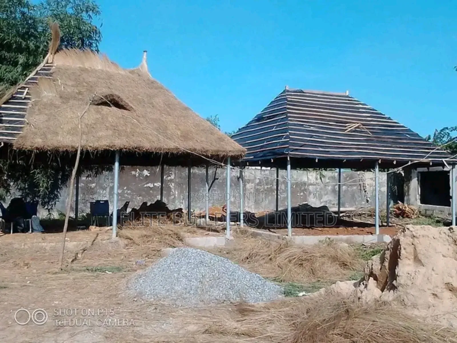 High Designer Bush Bar Gazebo Hut With Warranty in Nigeria