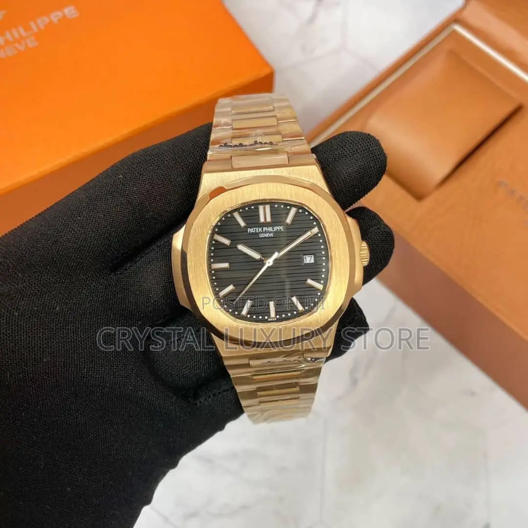 Patek Philippe Quality Luxury Men Chain Wristwatch