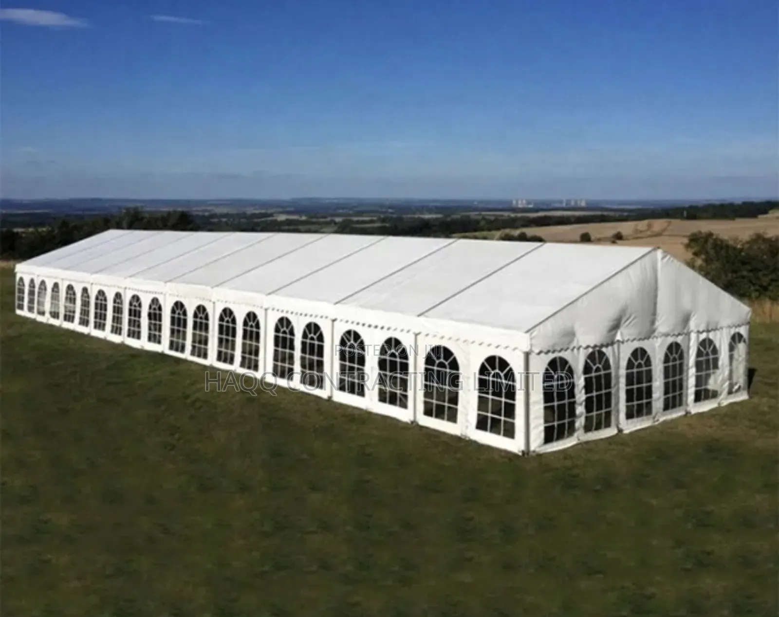 Large 30m×20m Aluminium Frame Marquee Tent Construction