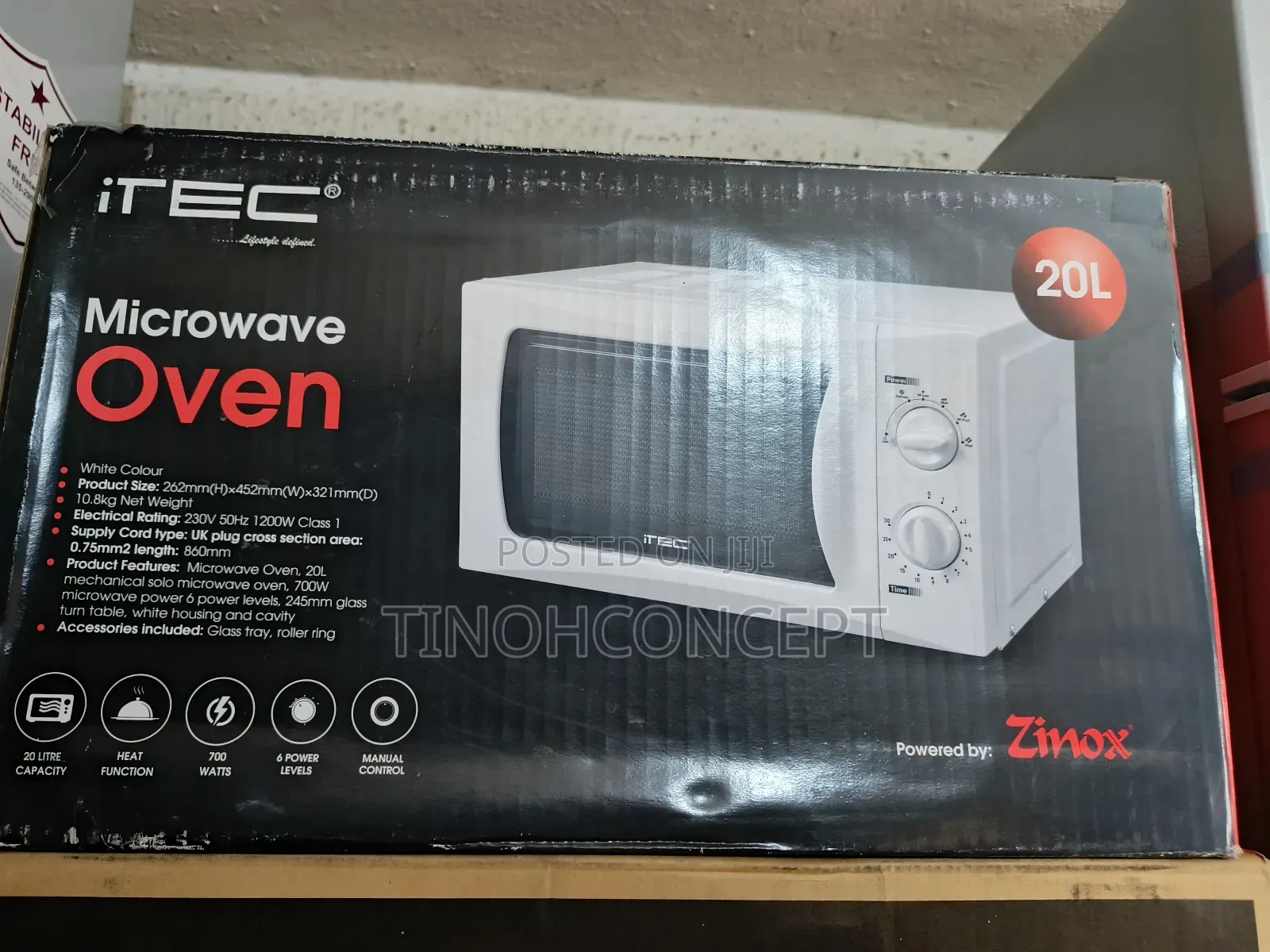 Itec Microwave Oven 20 Litres