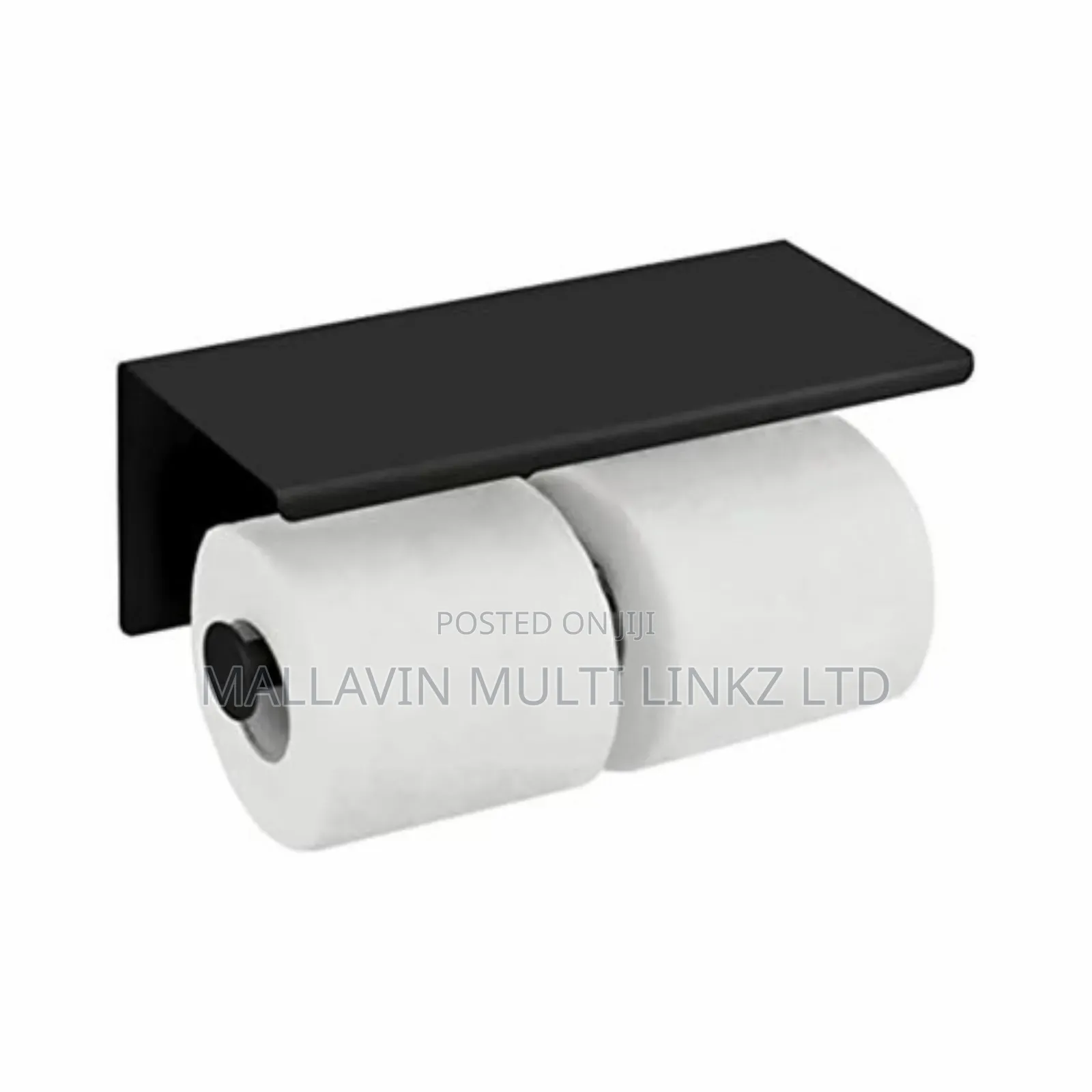 Double Tissue Holder With Phone Storage Holder