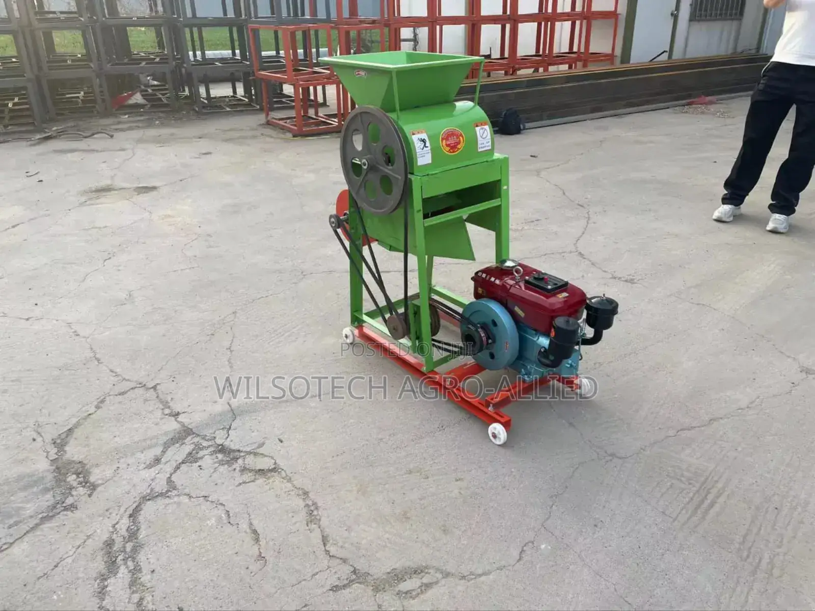 Small 200-300kg/Hr Peanut Sheller Without Power