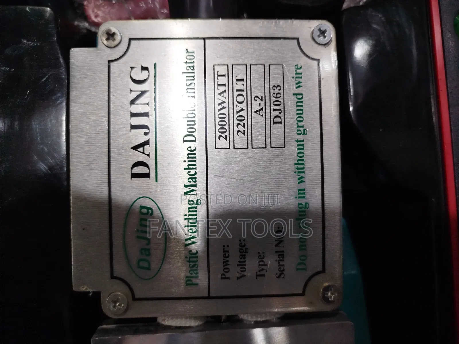 Plastic Welding Machine.