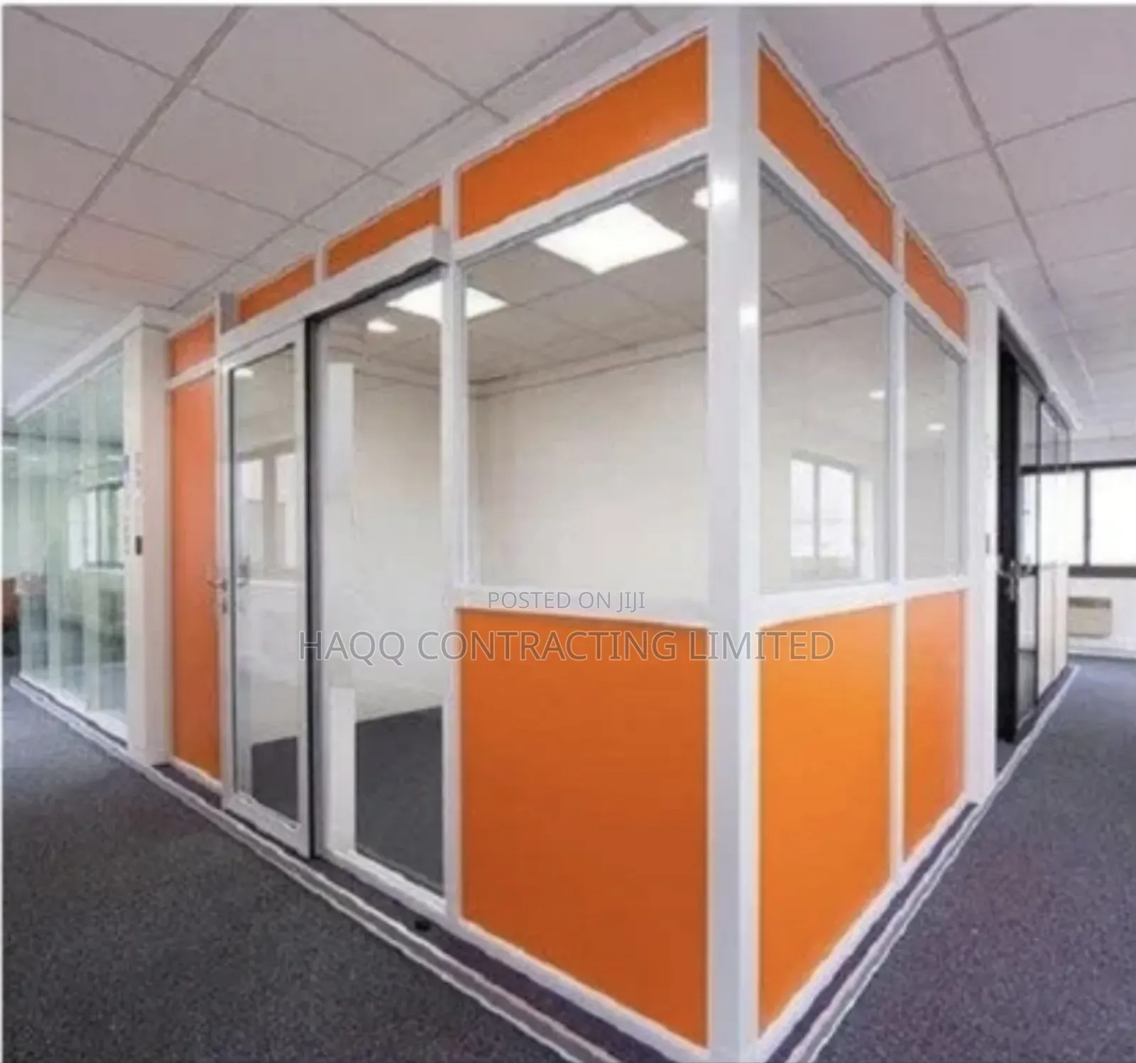 Office Renovation, Decorative Aluminium Office Partitioning