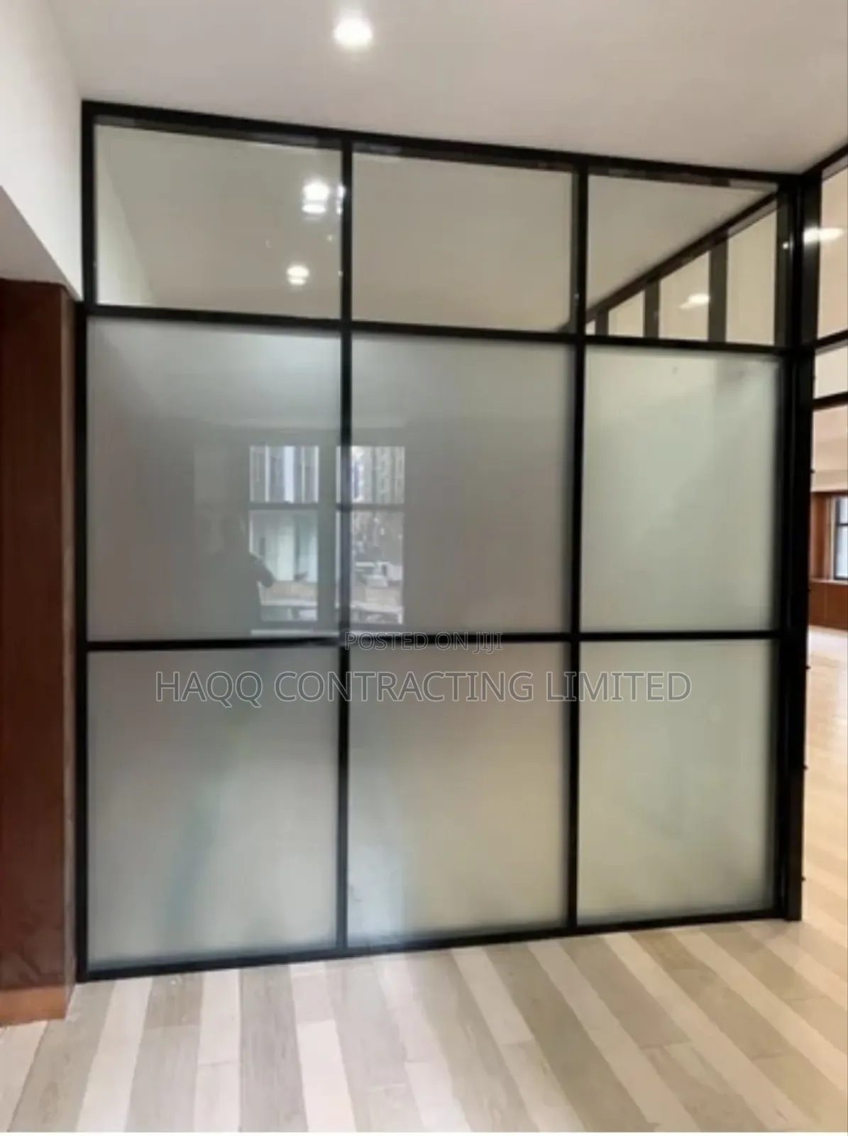 Aluminium Glass Partitioning,Thickness 15mm,Office Partition