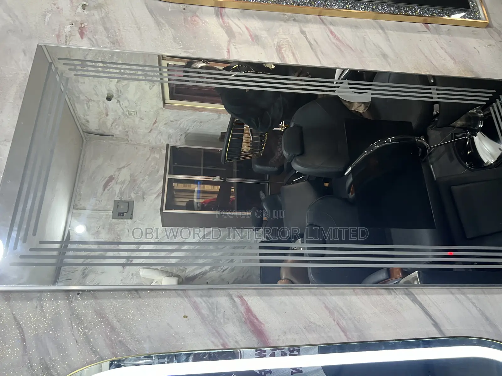 Barber Salon Mirror With Tv