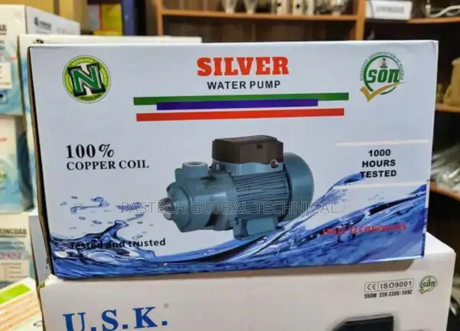 0.5hp Silver Water Pump