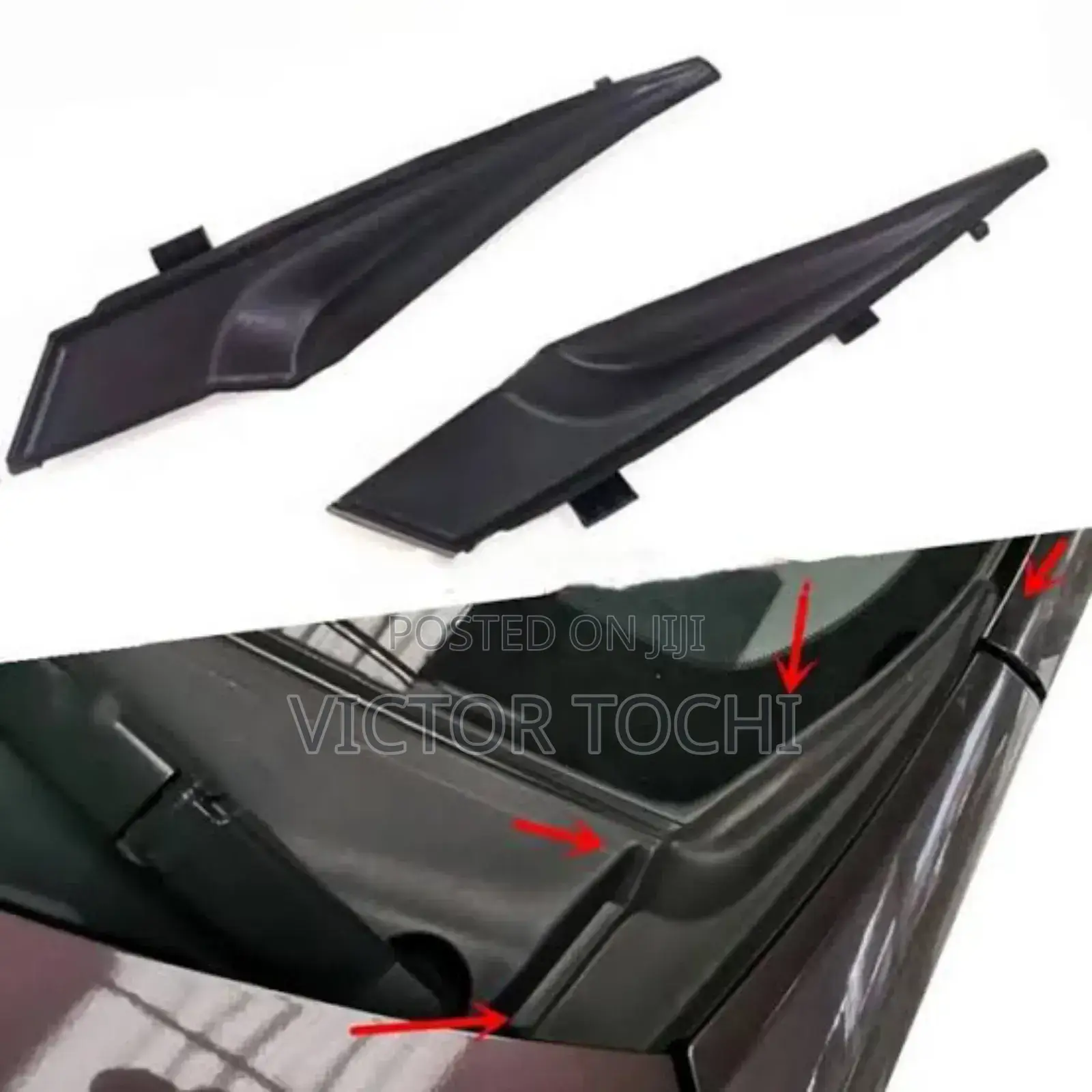 Front Windshield Corner Lower Rubber Trim Corolla 2014 - 017
