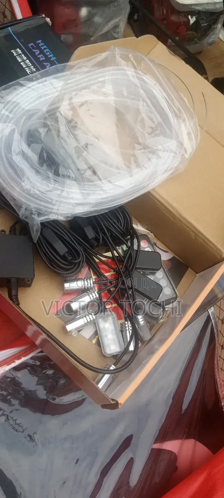 Double Car Ambient Lights With Floor Lights