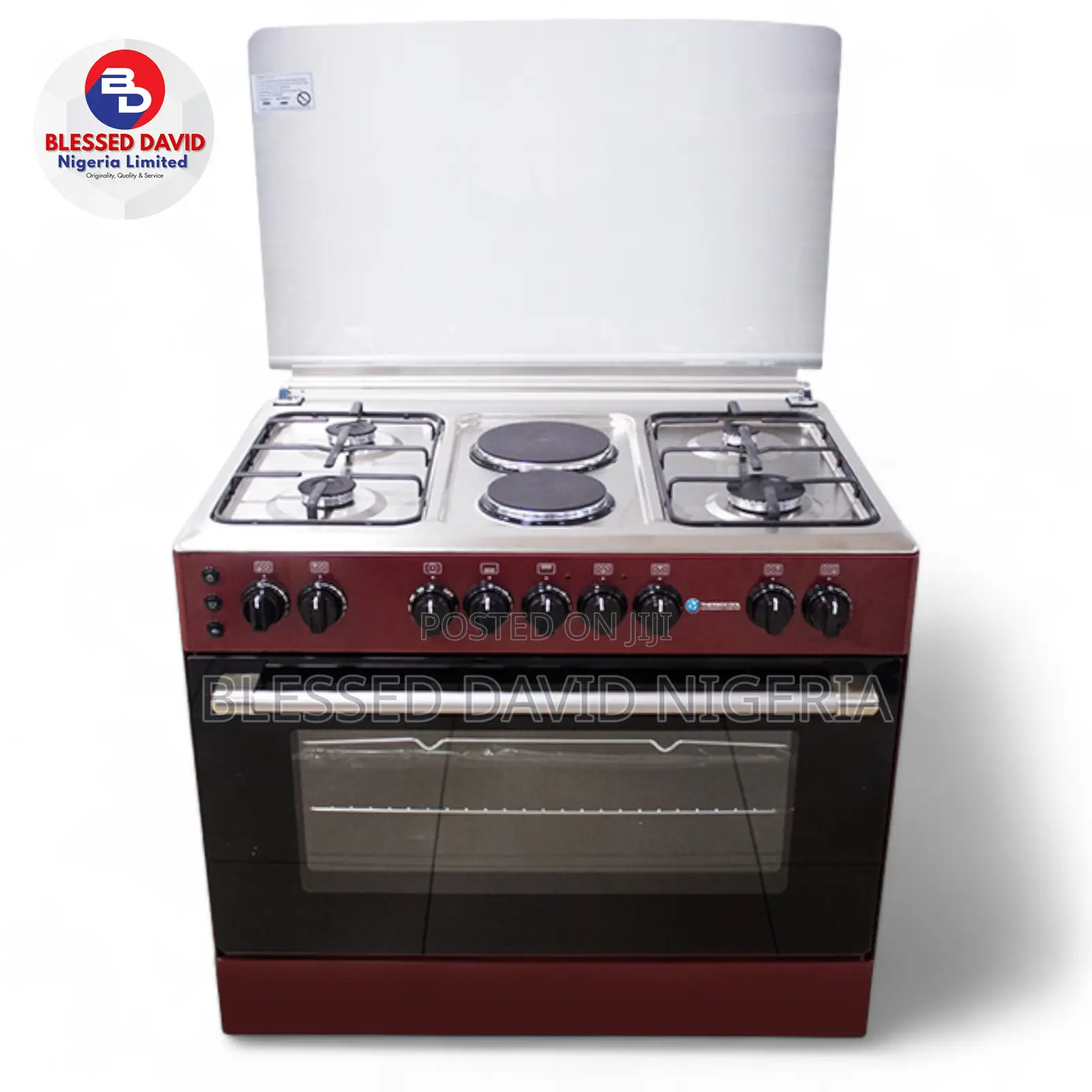 Thermocool 90*60 (4+2) Burner Gas Cooker - D MADAME 904G2E O