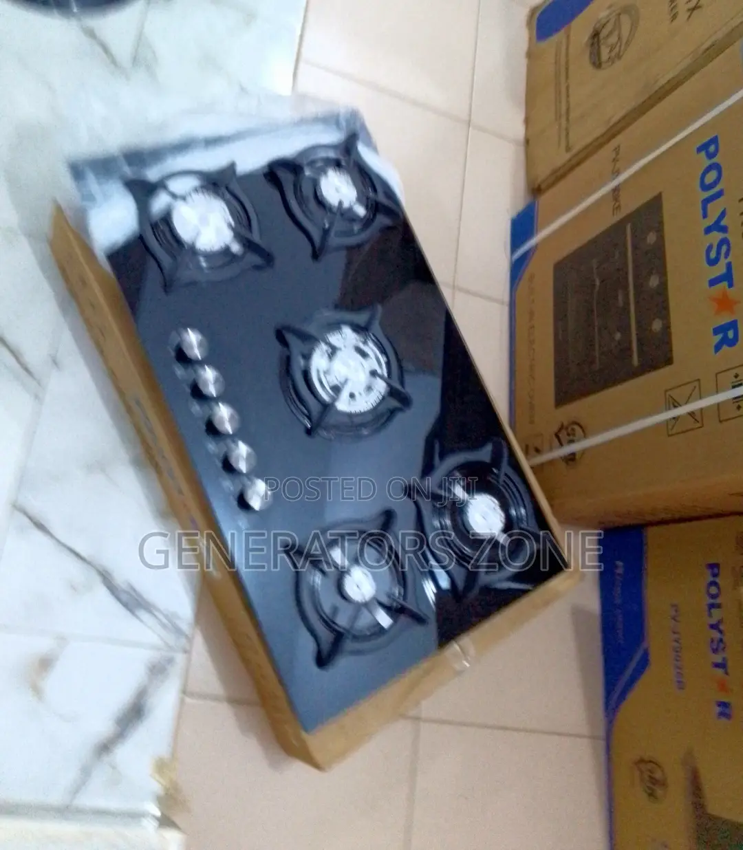 Pv-Ba80705agps Polystar 5 Phase Hob ( Black)