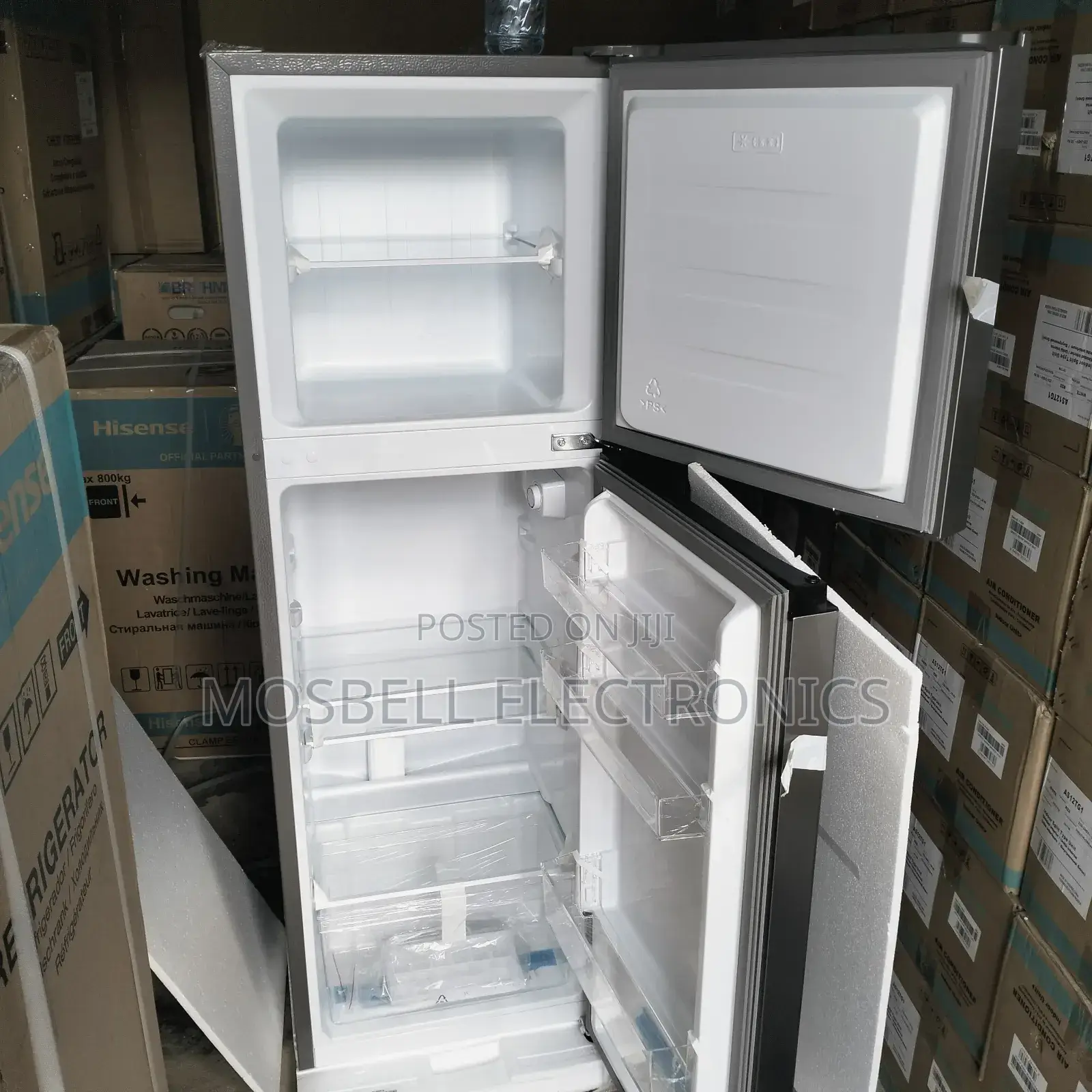 Hisense Ref 200 Fridge 154litres Top Freezer Bottom Fridge