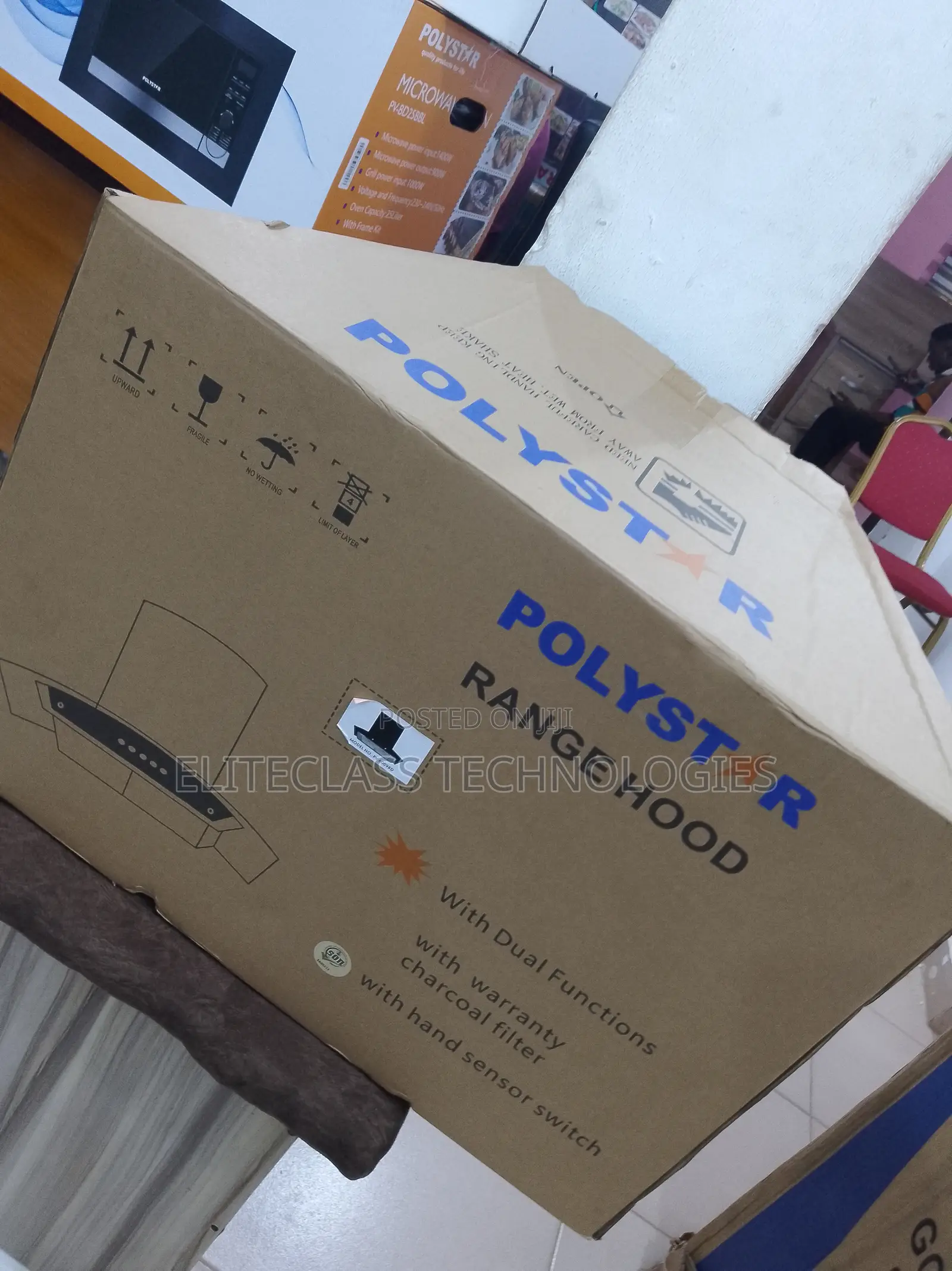 The Best Market Polystar 600mm Range Hood ''Pv-6009bd''