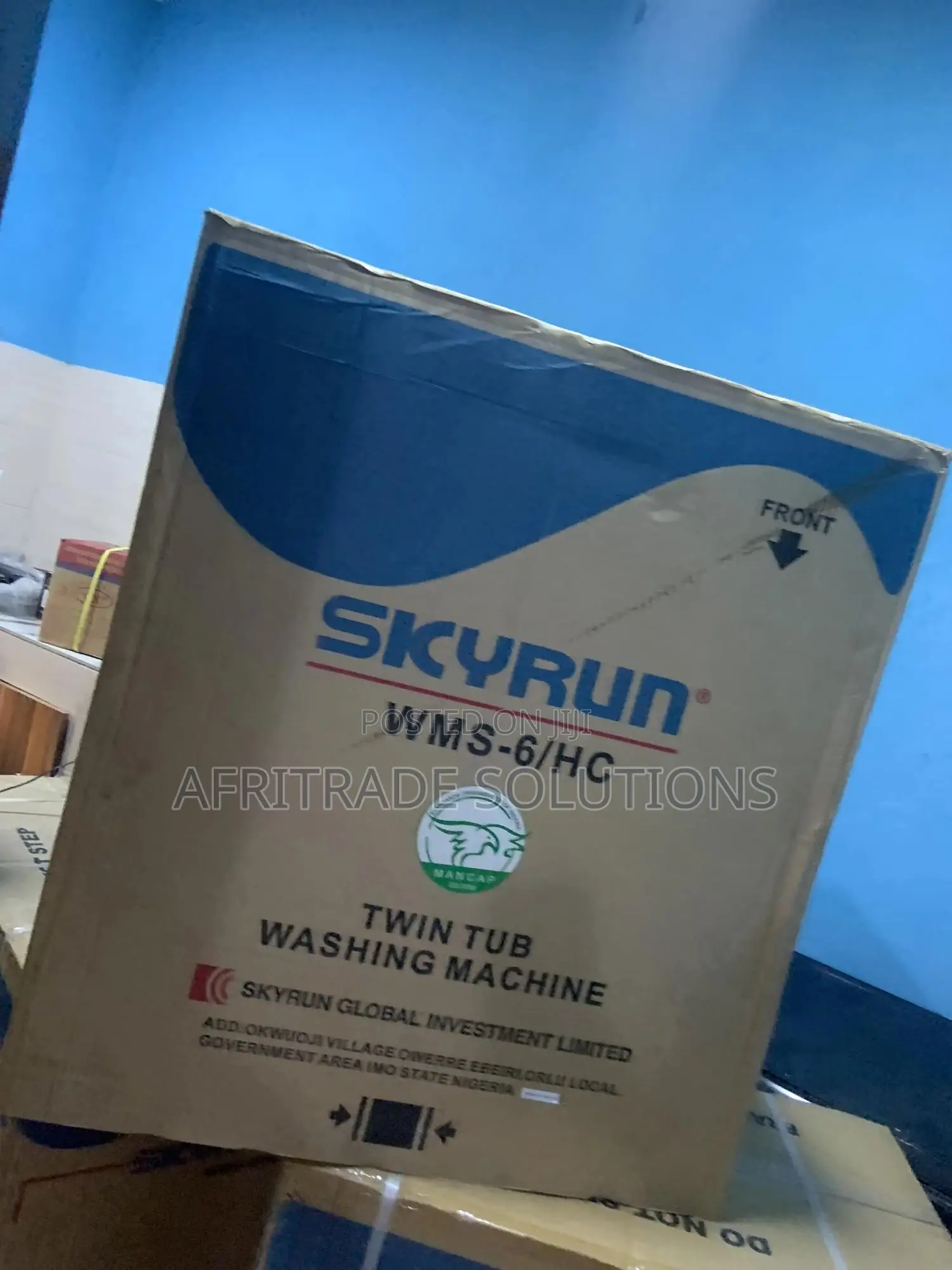 Skyrun Washing Machine 6kg | WMS-6/HC + Lint Filter