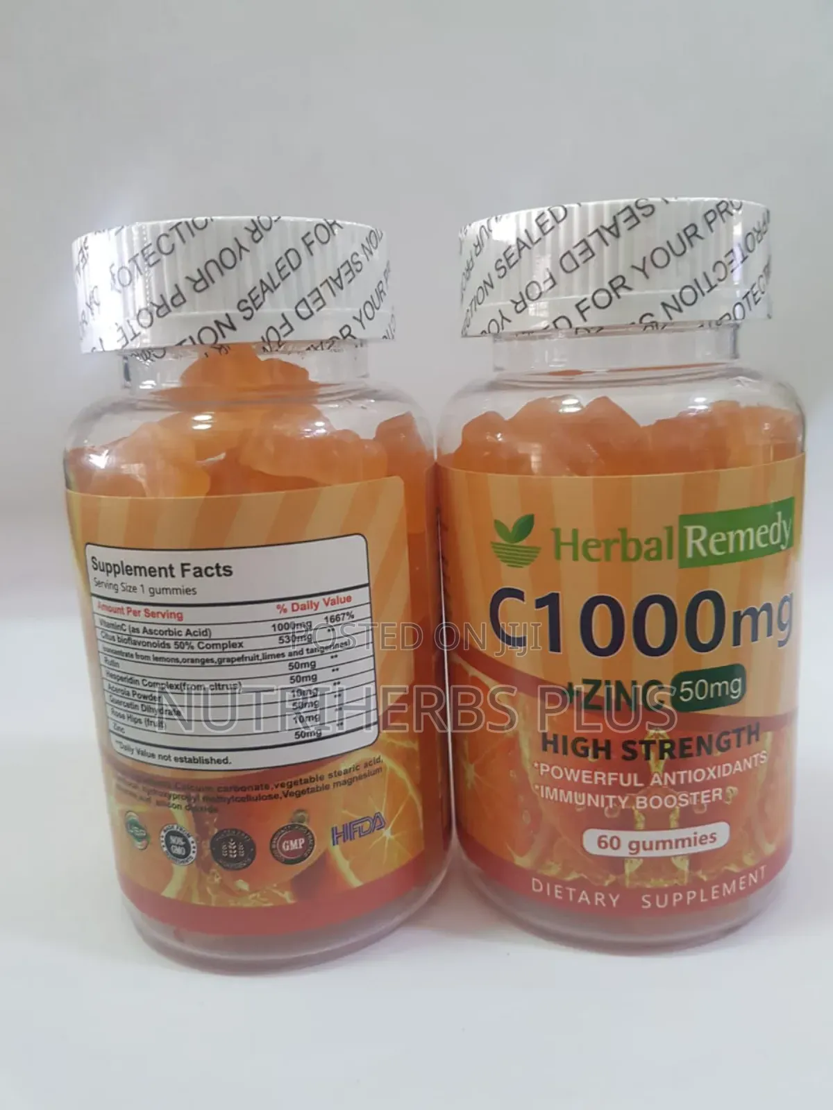 Herbal Remedy Vitamin C+ Zinc Gummies:Very Rich Antioxidants