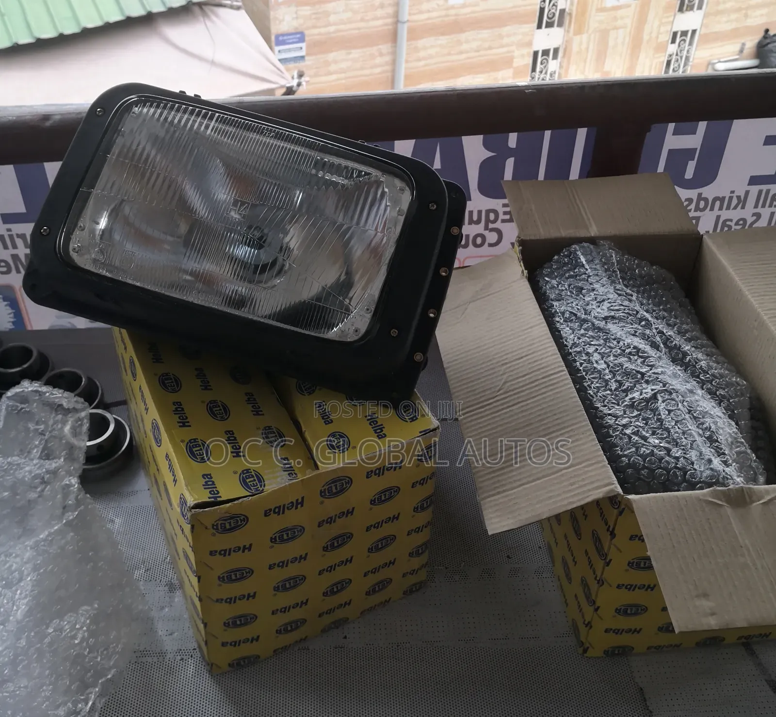 Headlamp MAN Diesel, DAF Conversion