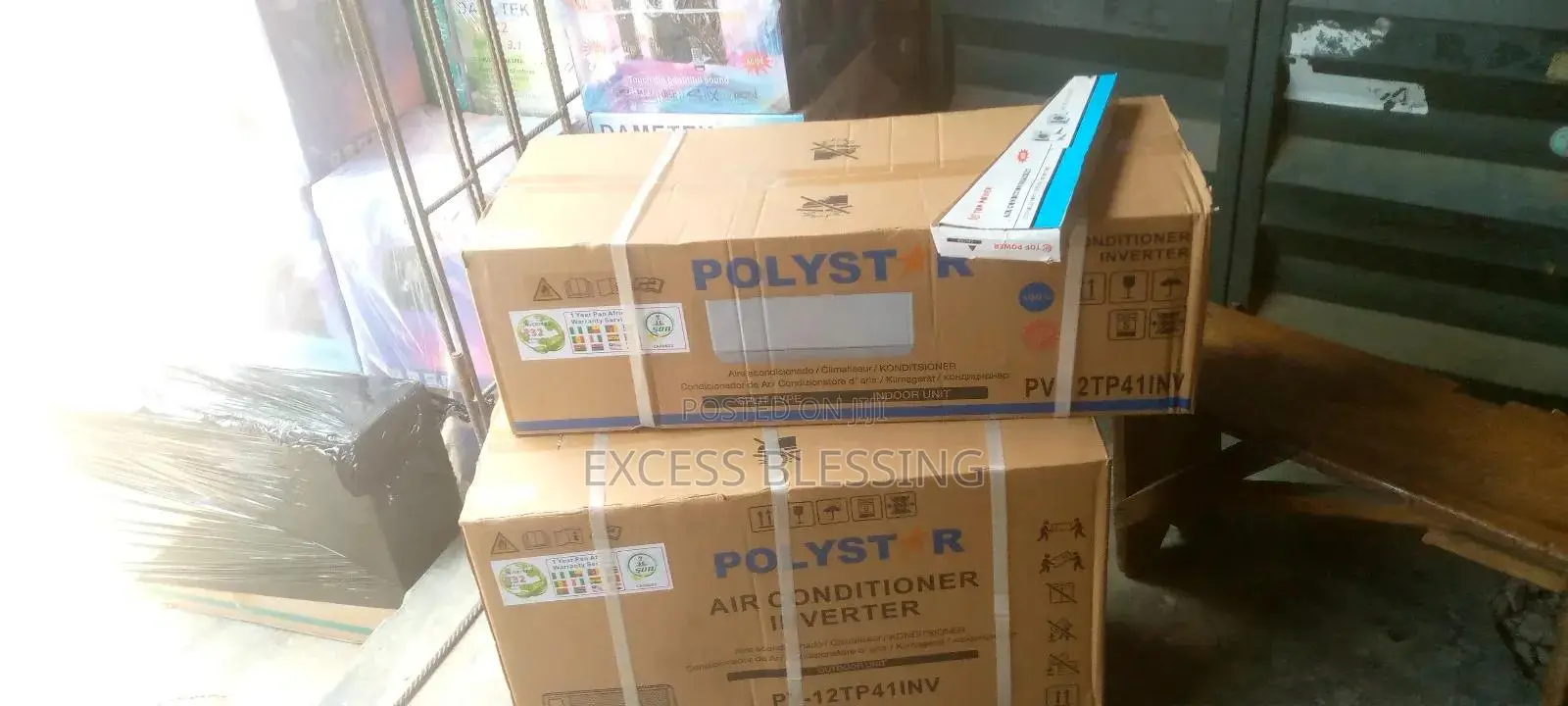 Original White Polystar 1.5hp Inverter Ac+Kits-Pv12tp41inv
