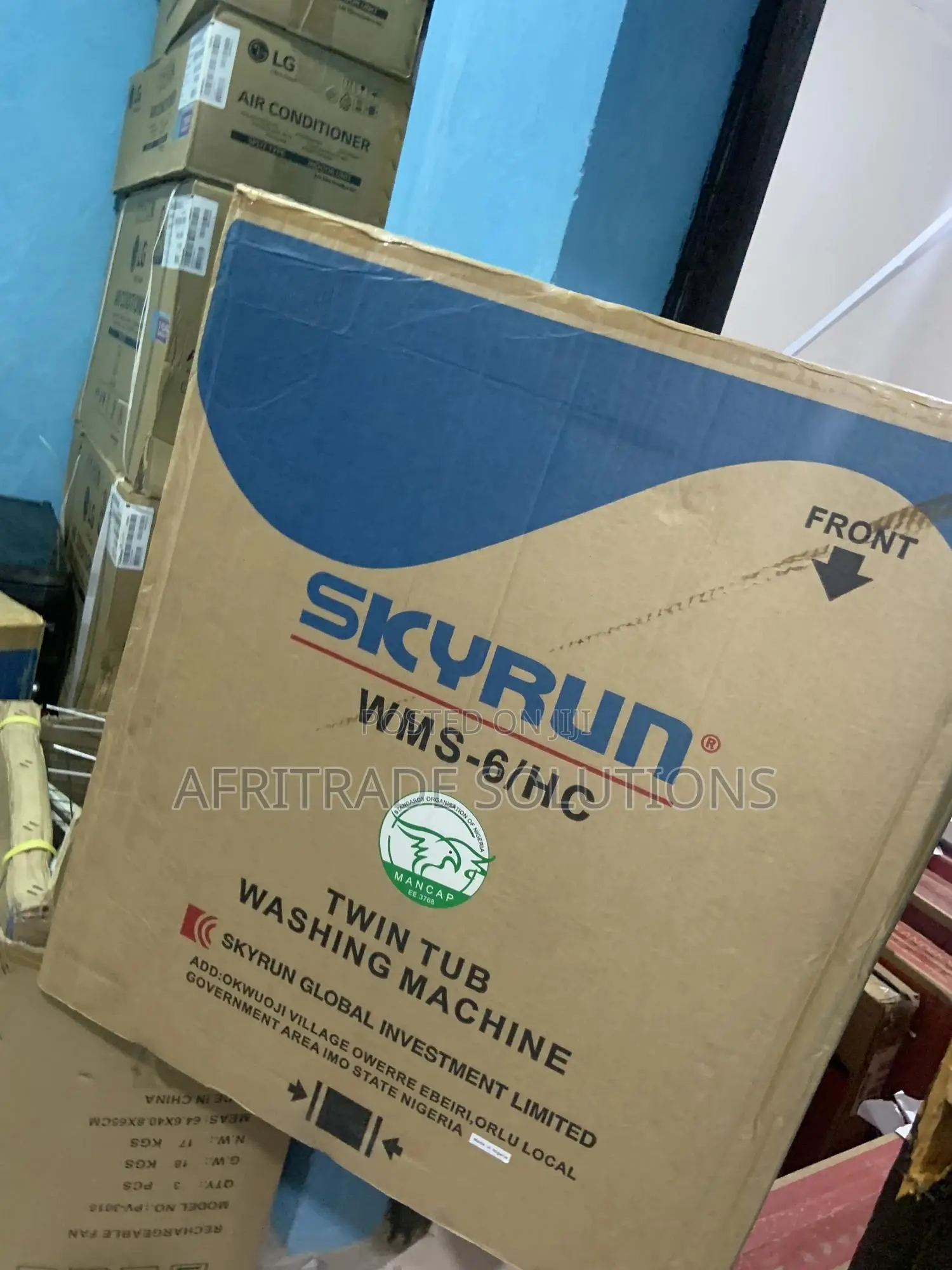6kg Semi-Auto Washing Machine- Skyrun