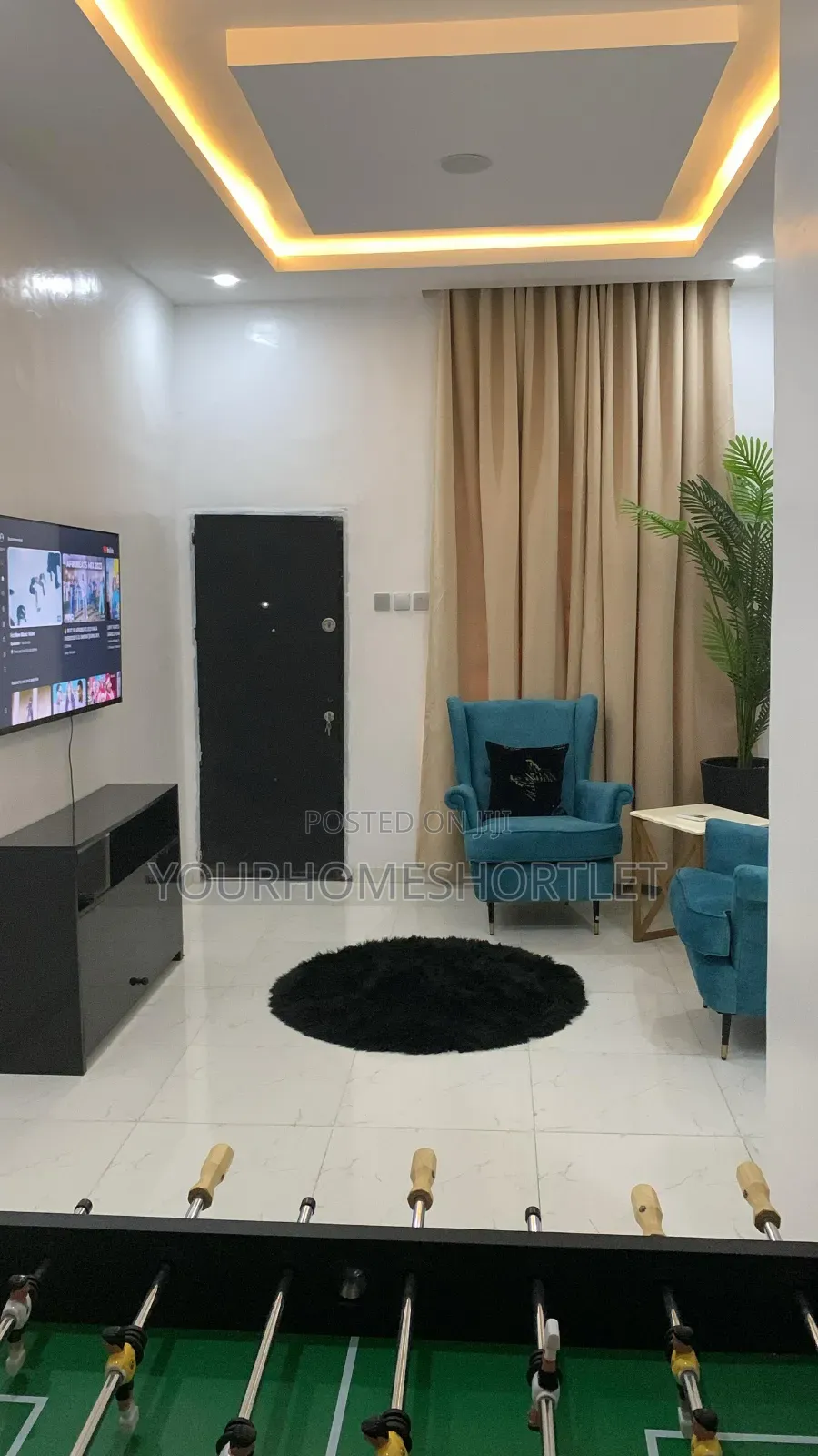 4 Bedroom Duplex With Snooker, Tennis Board, Party Allowed