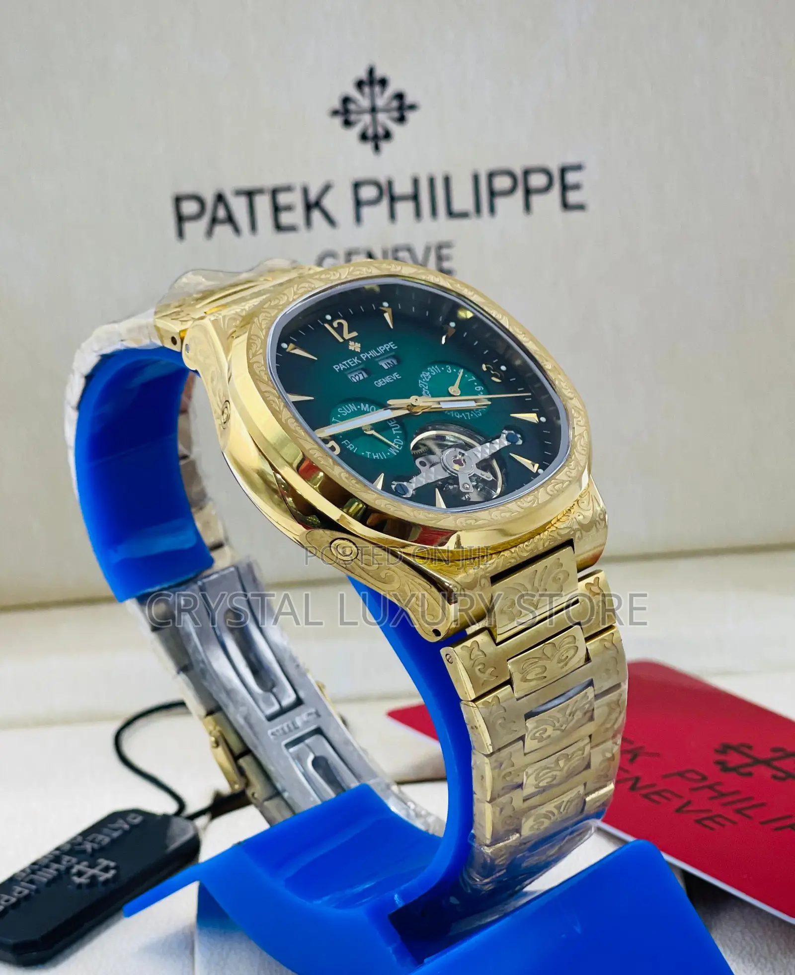 Patek Philippe Quality Luxury Automatic Engine Wristwatch