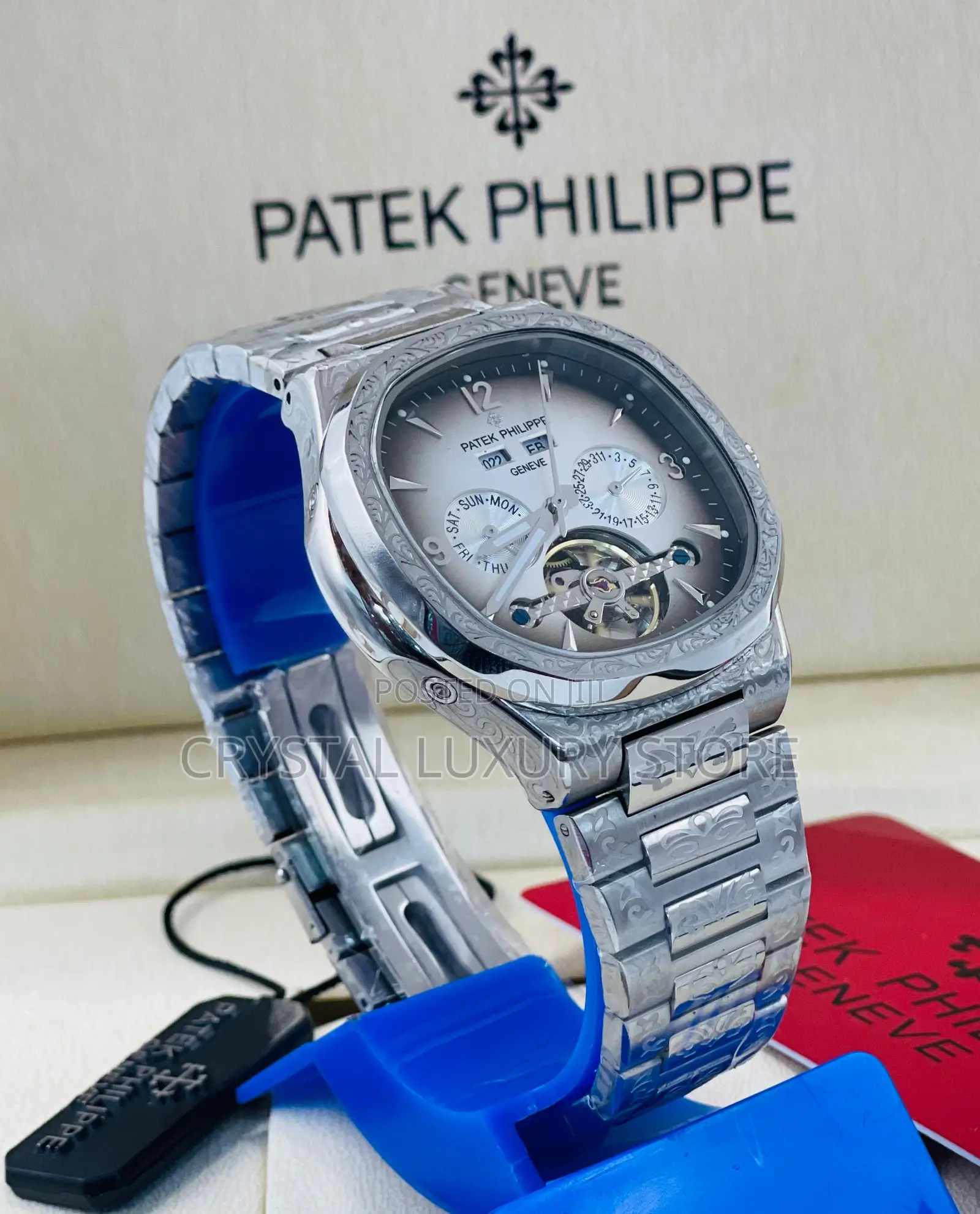 Patek Philippe Quality Luxury Automatic Engine Wristwatch