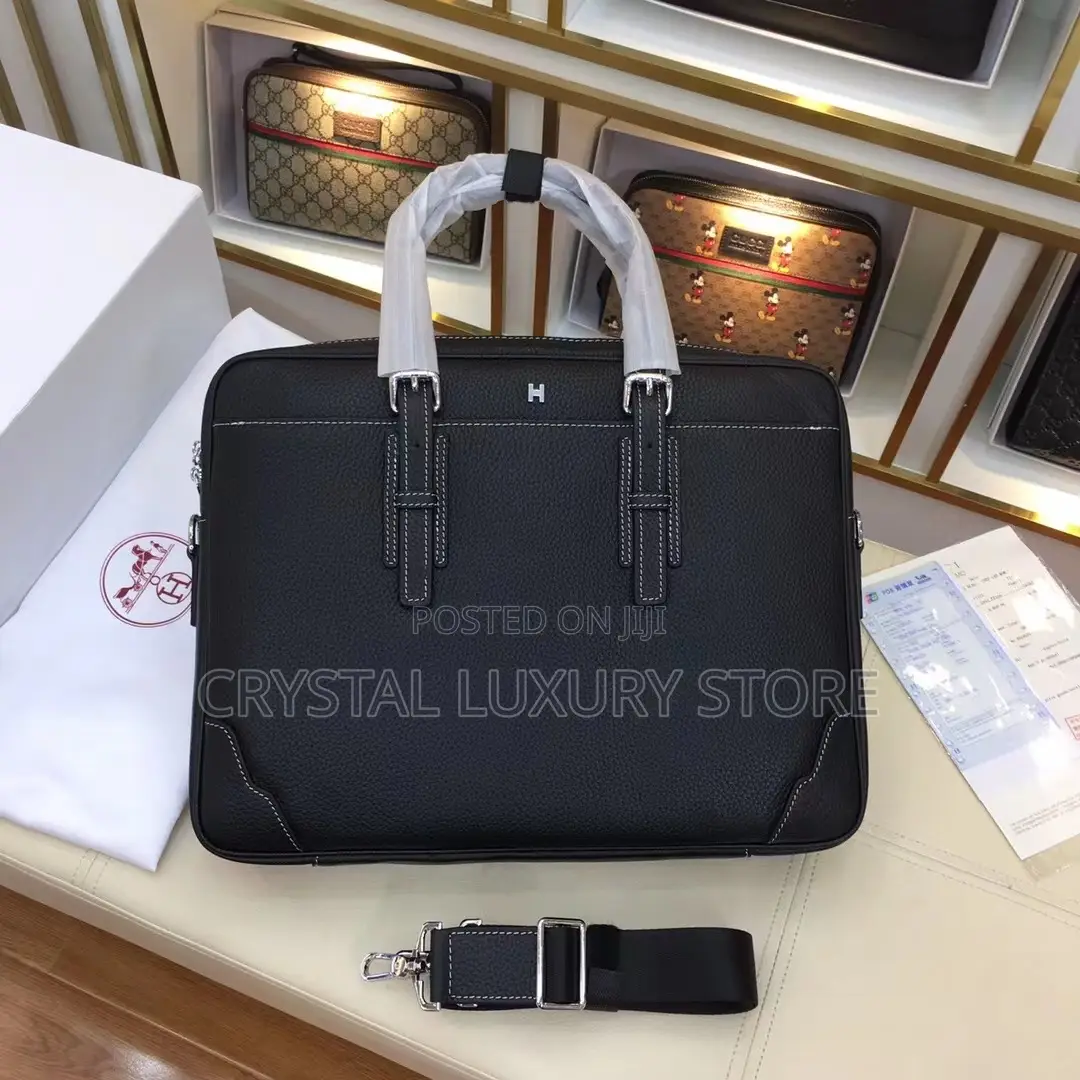 Hermes Paris Quality Luxury Original Laptop Bag