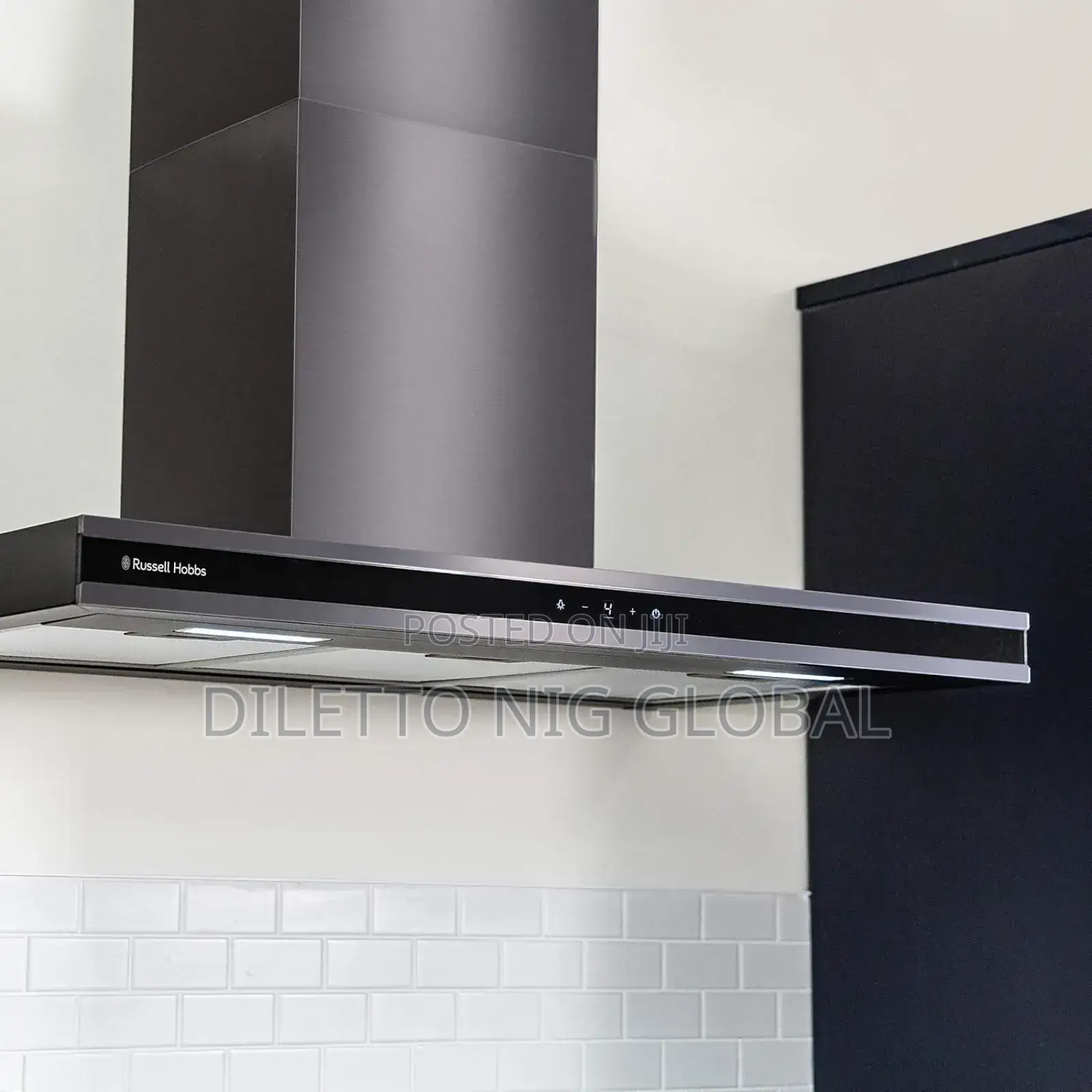 Russell Hobbs RHGCH903DS T-shaped Extractor Hood, Dark Steel