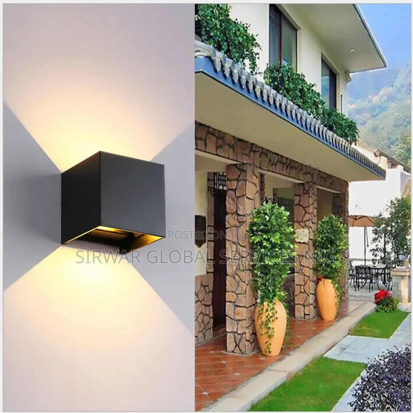 Waterproof Box Wall Light