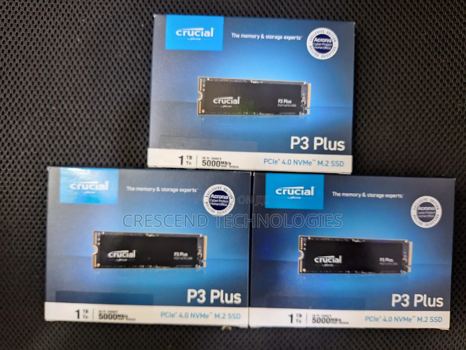 1tb Crucial P3 Nvme SSD Drive
