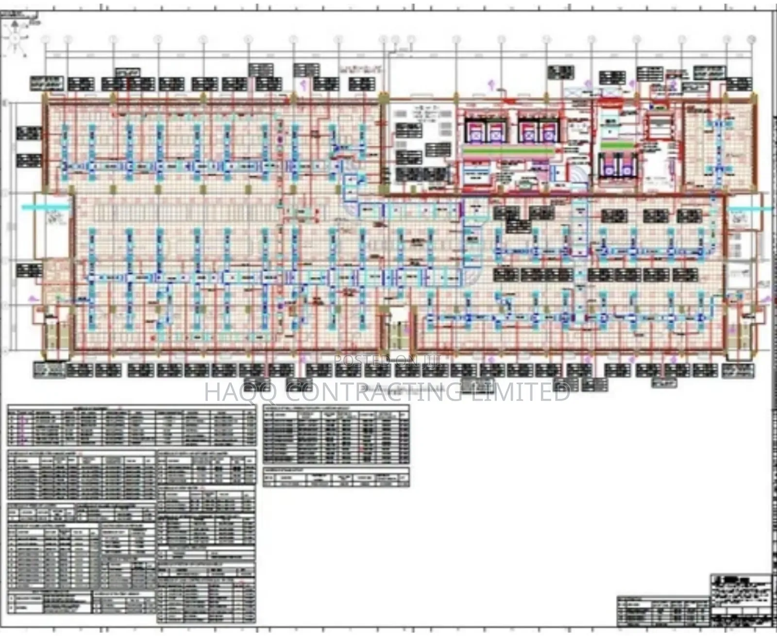 HVAC Duct Layout Drawing, Installation, and Maintenance