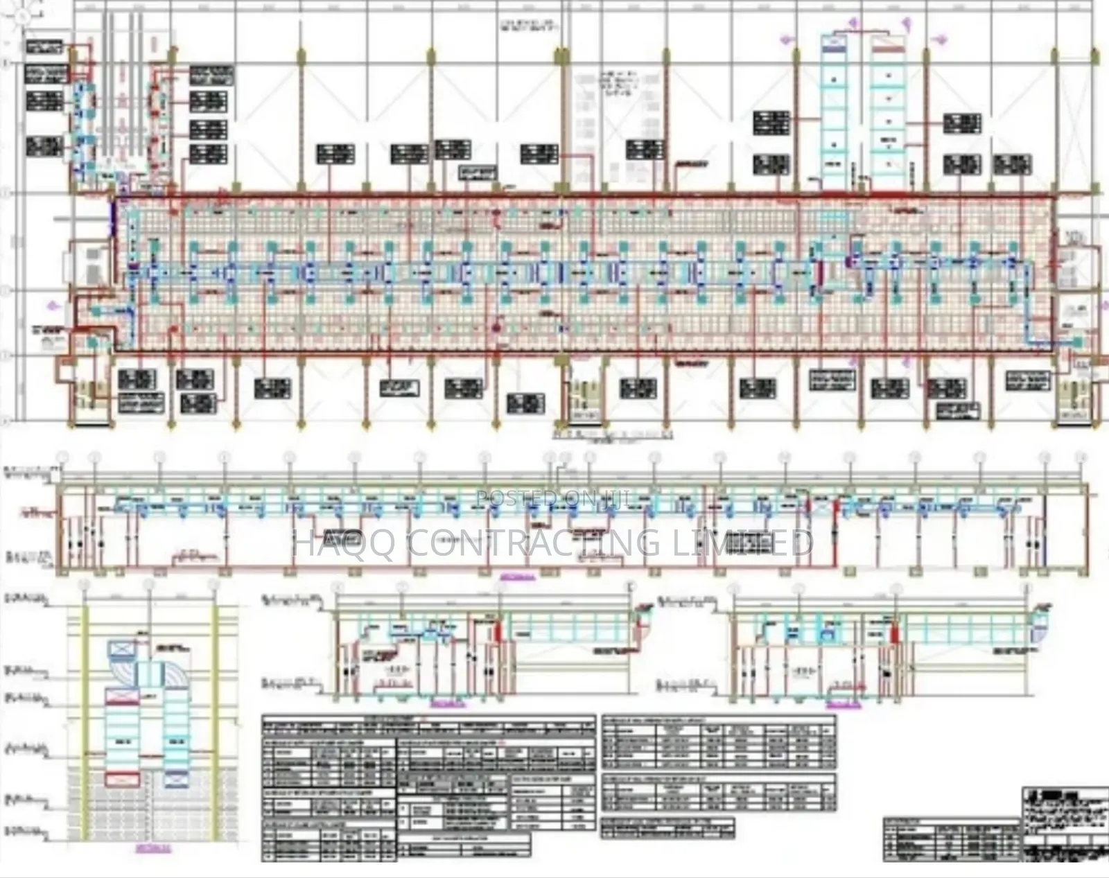 HVAC Duct Layout Drawing, Installation, and Maintenance