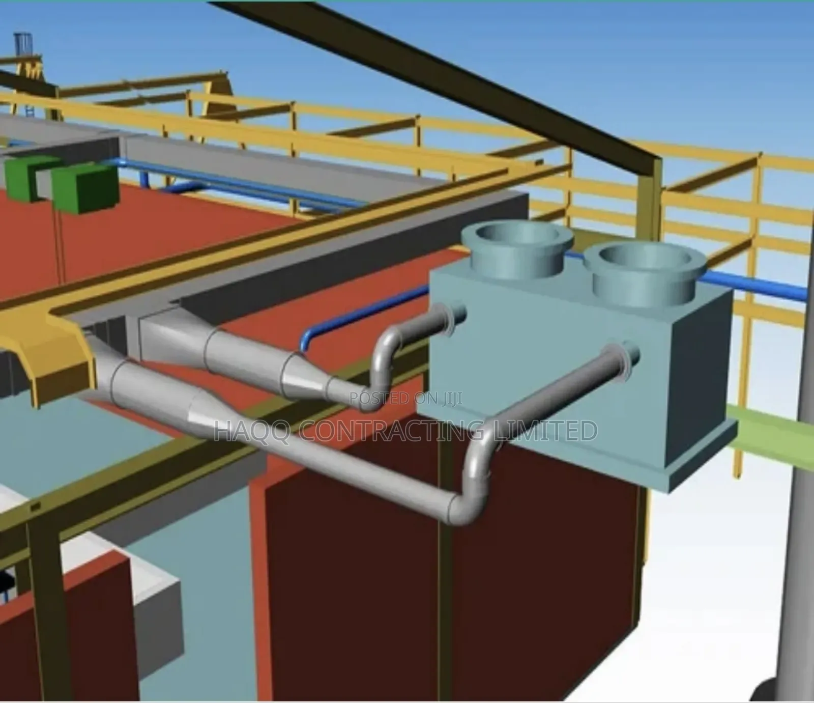 HVAC Duct Layout Drawing, Installation, and Maintenance